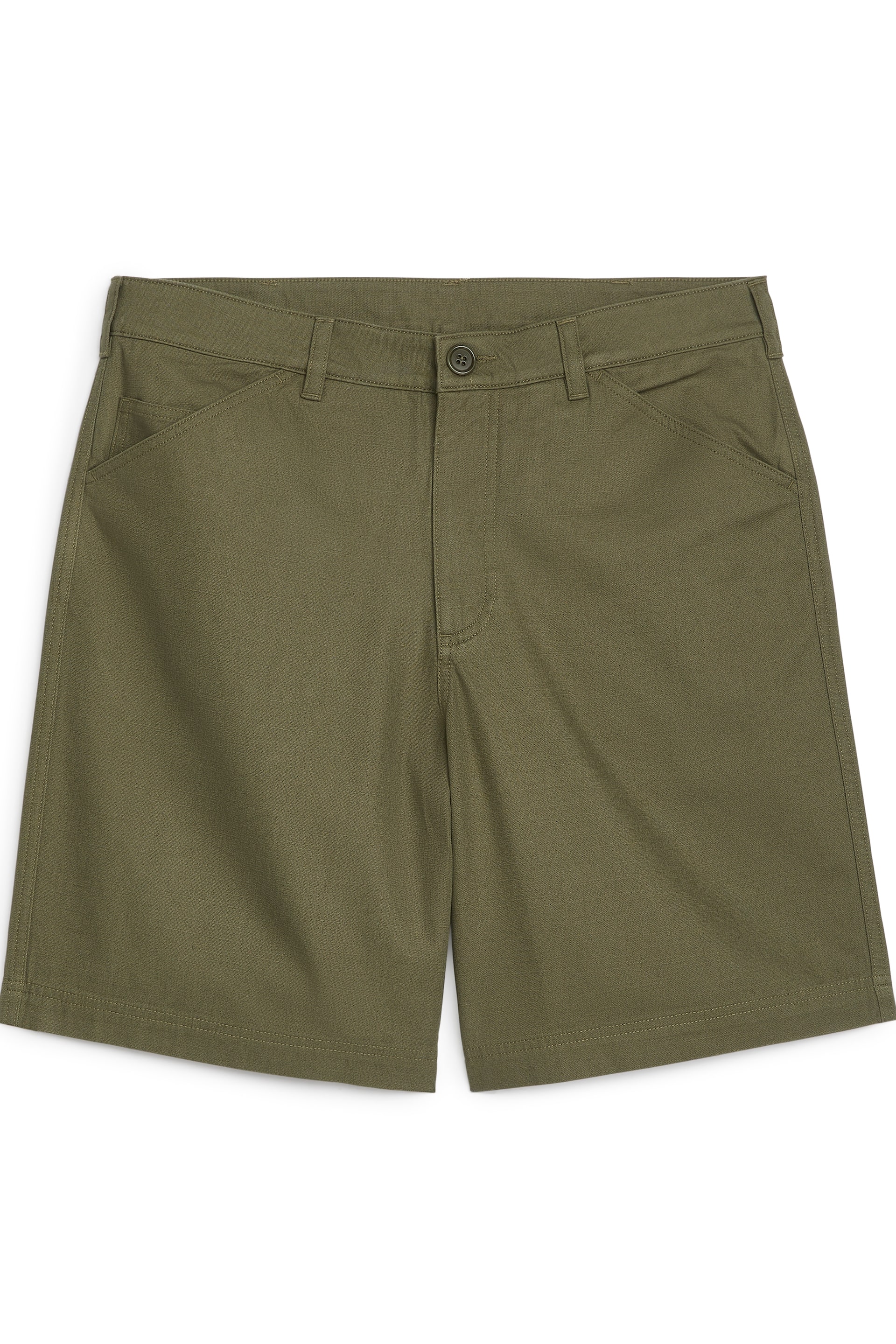 Visa större bild: Chinosshorts - Khakigrön - HERR | H&M FI 1