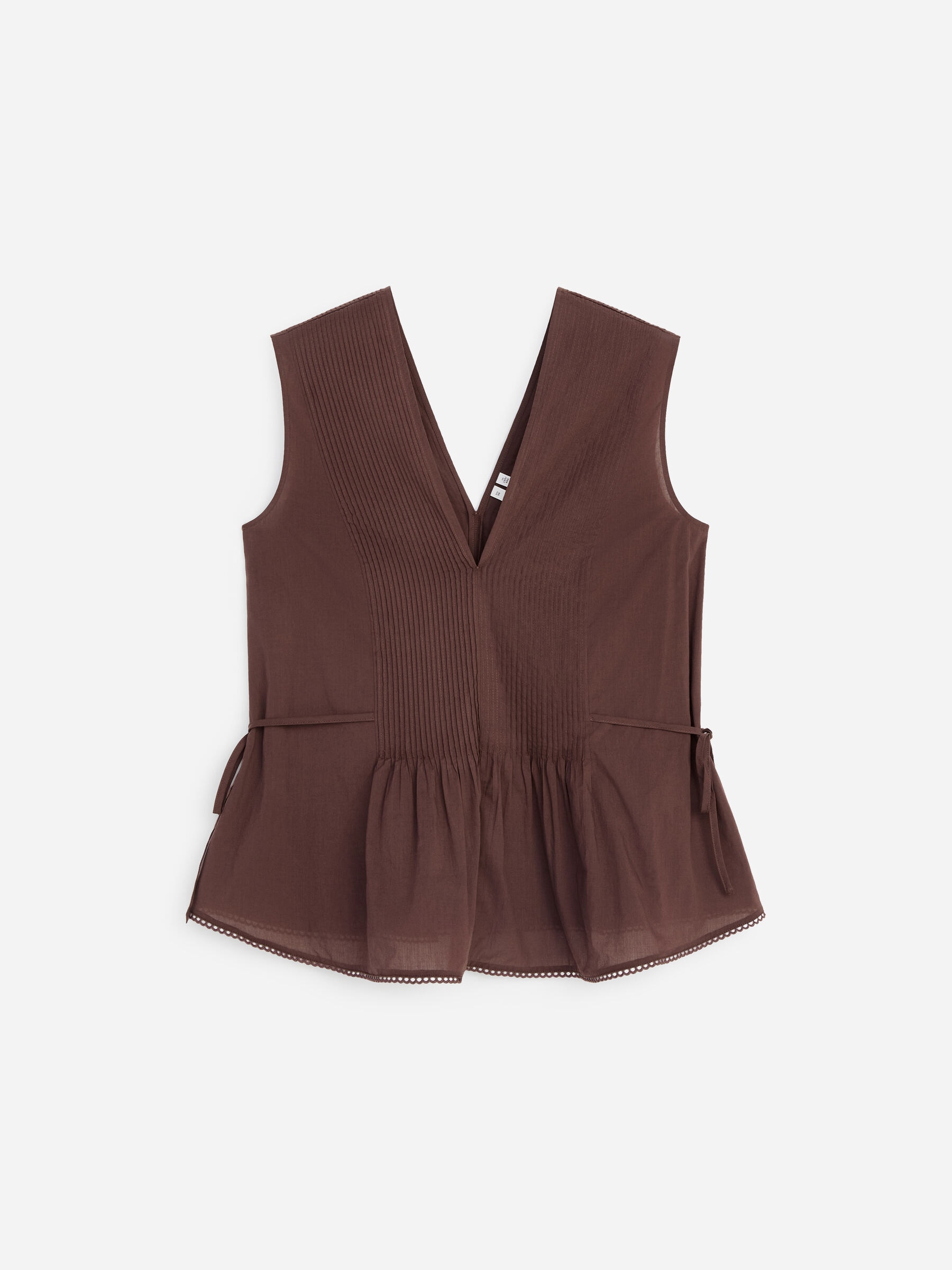 Oberteil mit Biesen-#482F2F-19343