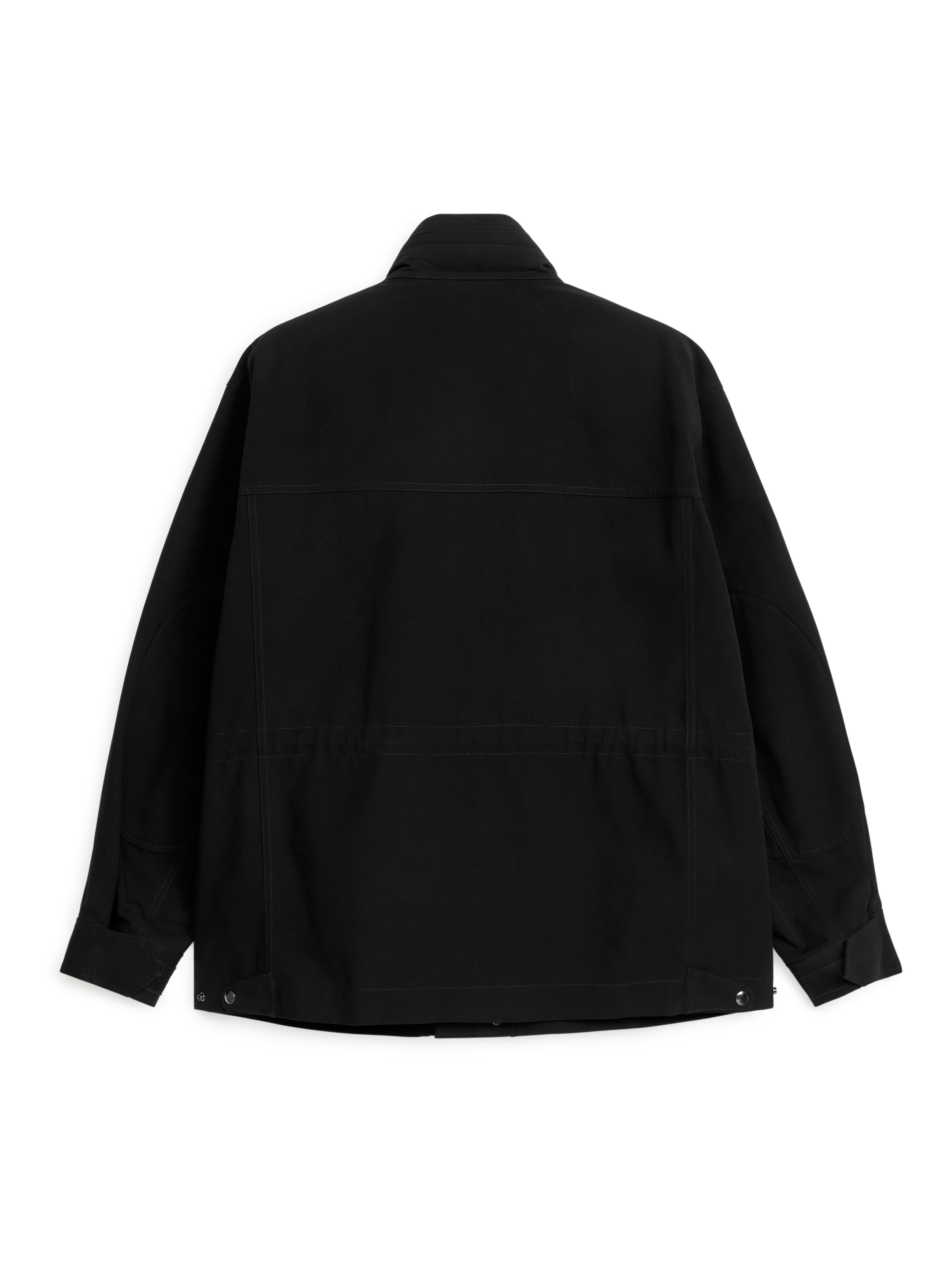 Utility Jacket - Black - Loose fit - Men - StillMedia/DescriptiveStillLife - 3