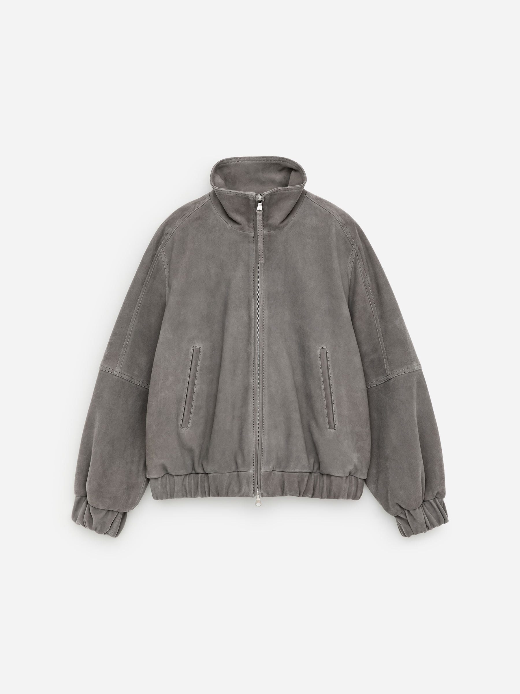 Kort mockajacka-Grå-18195