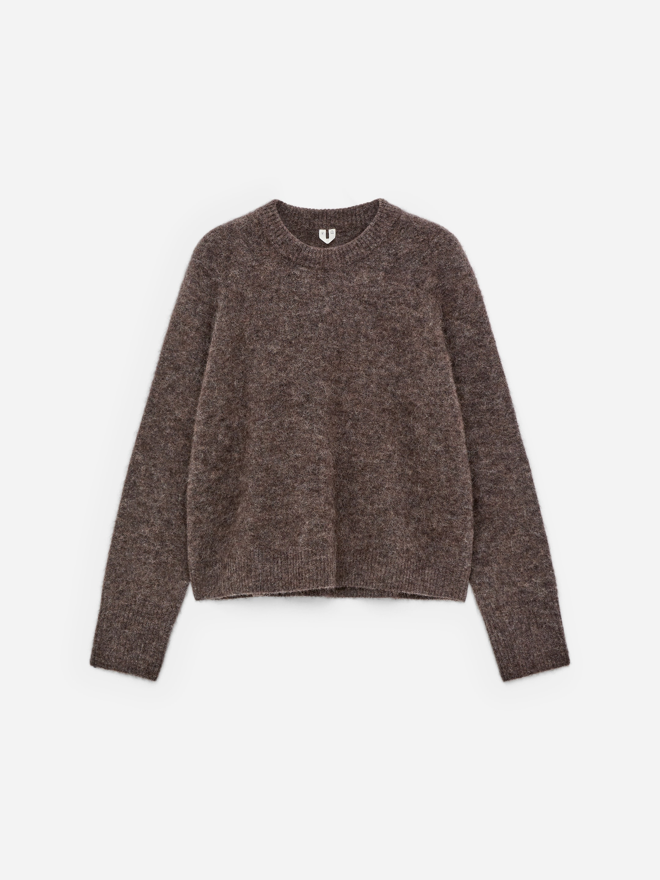Jersey de mezcla de lana y alpaca-#7A6B58-17888