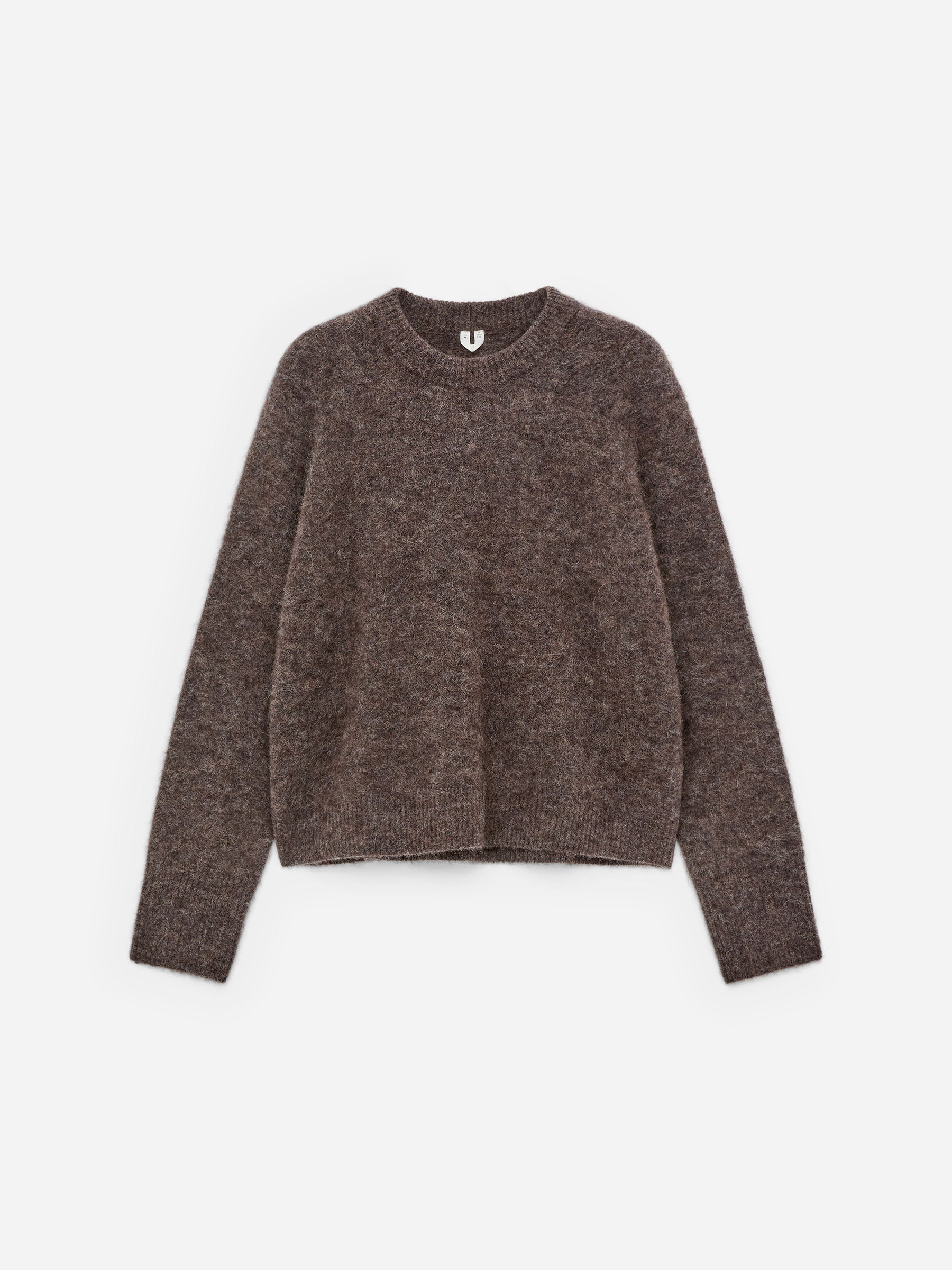 Alpaca-Wool Blend Jumper - Brown - Loose fit - Women - StillMedia/DescriptiveStillLife - 1