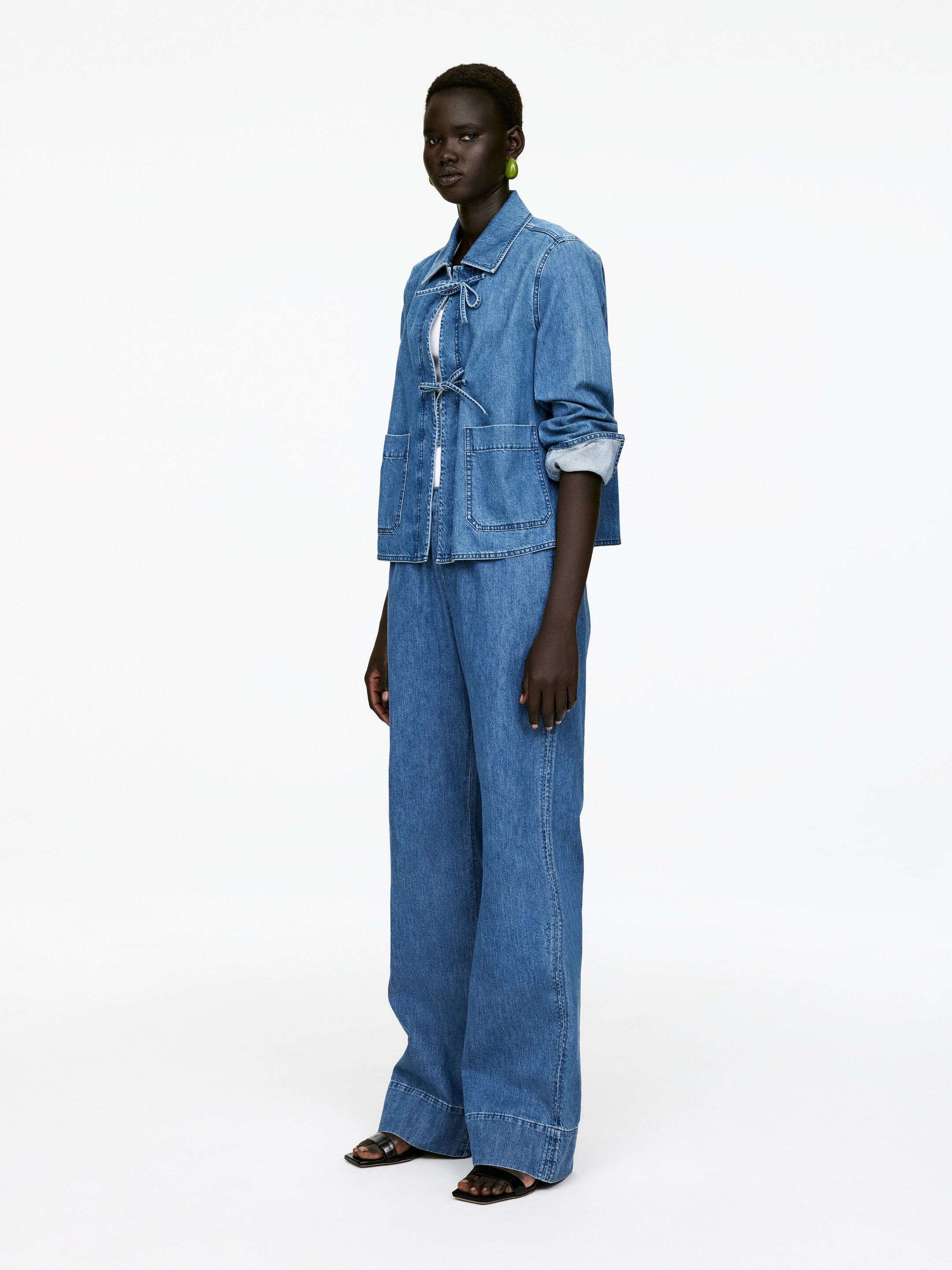 Vezi imaginea mai mare: Blugi relaxați - Albastru - FEMEI | H&M RO 3