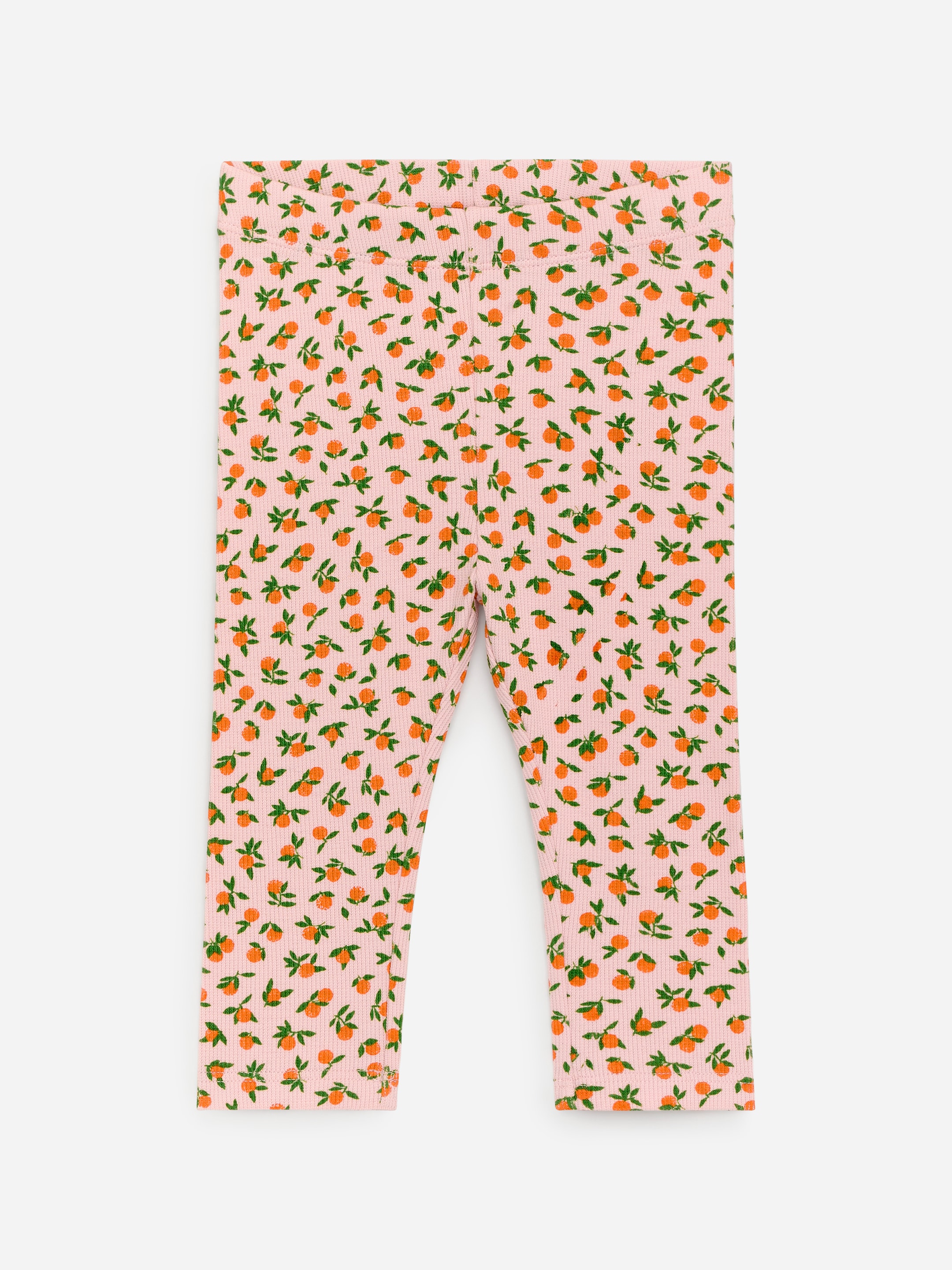 Gerippte Leggings-#E8C4C6-19070