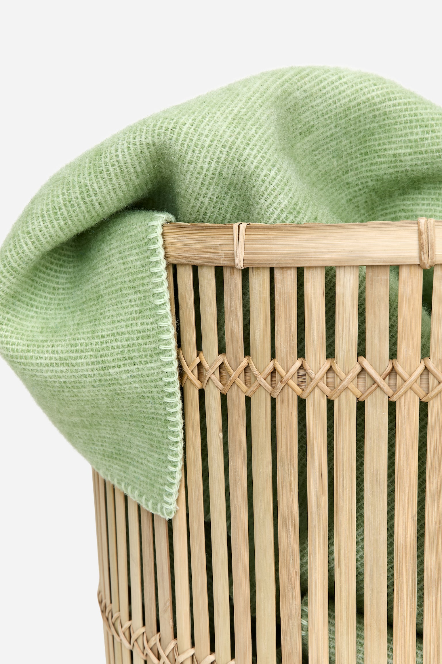 Cesta de bambú - Beige - 3