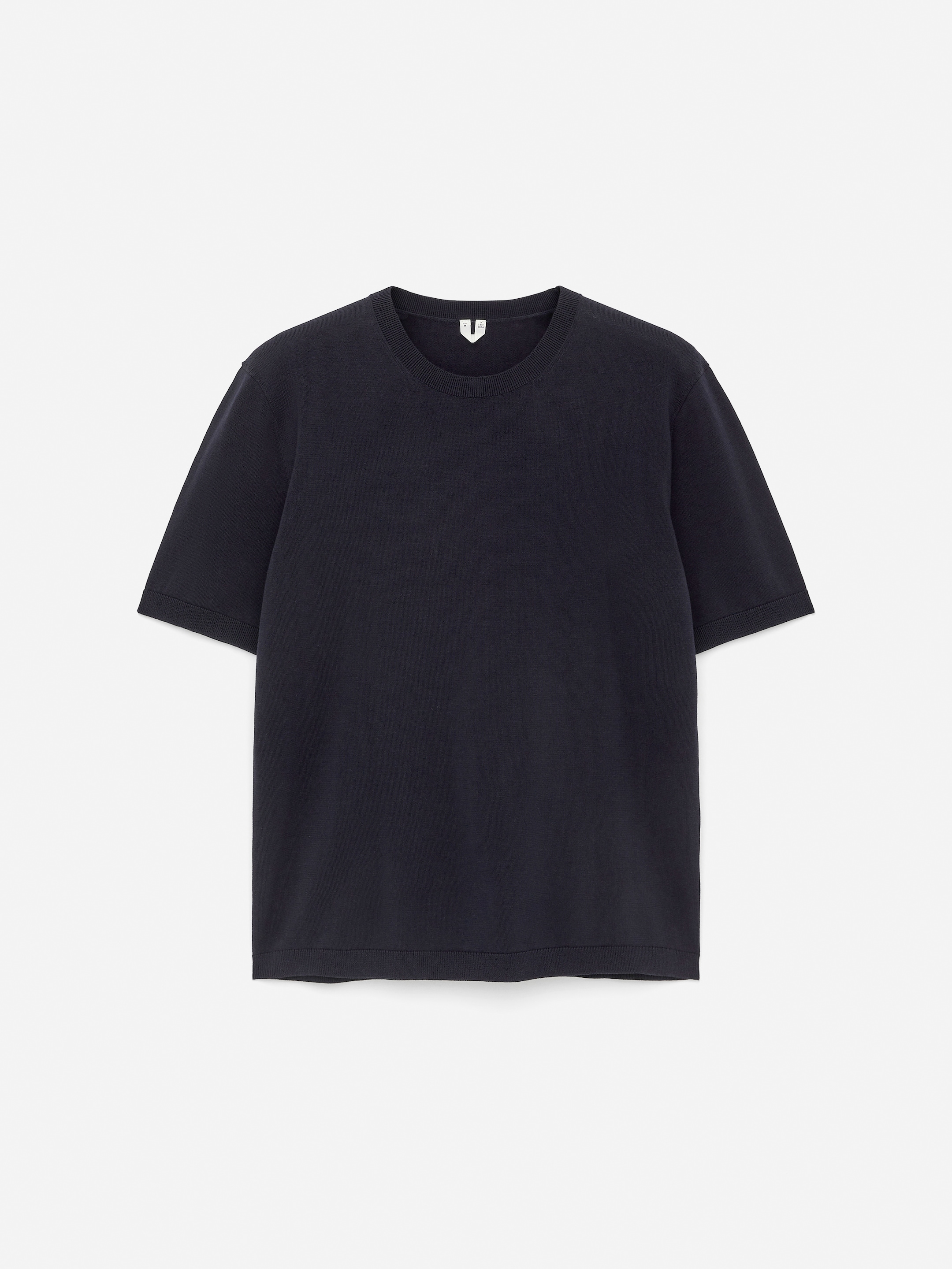 Ingrandisci l'immagine: Fine-Knit Cotton T-Shirt - Dark Blue - UOMO | H&M CH 5
