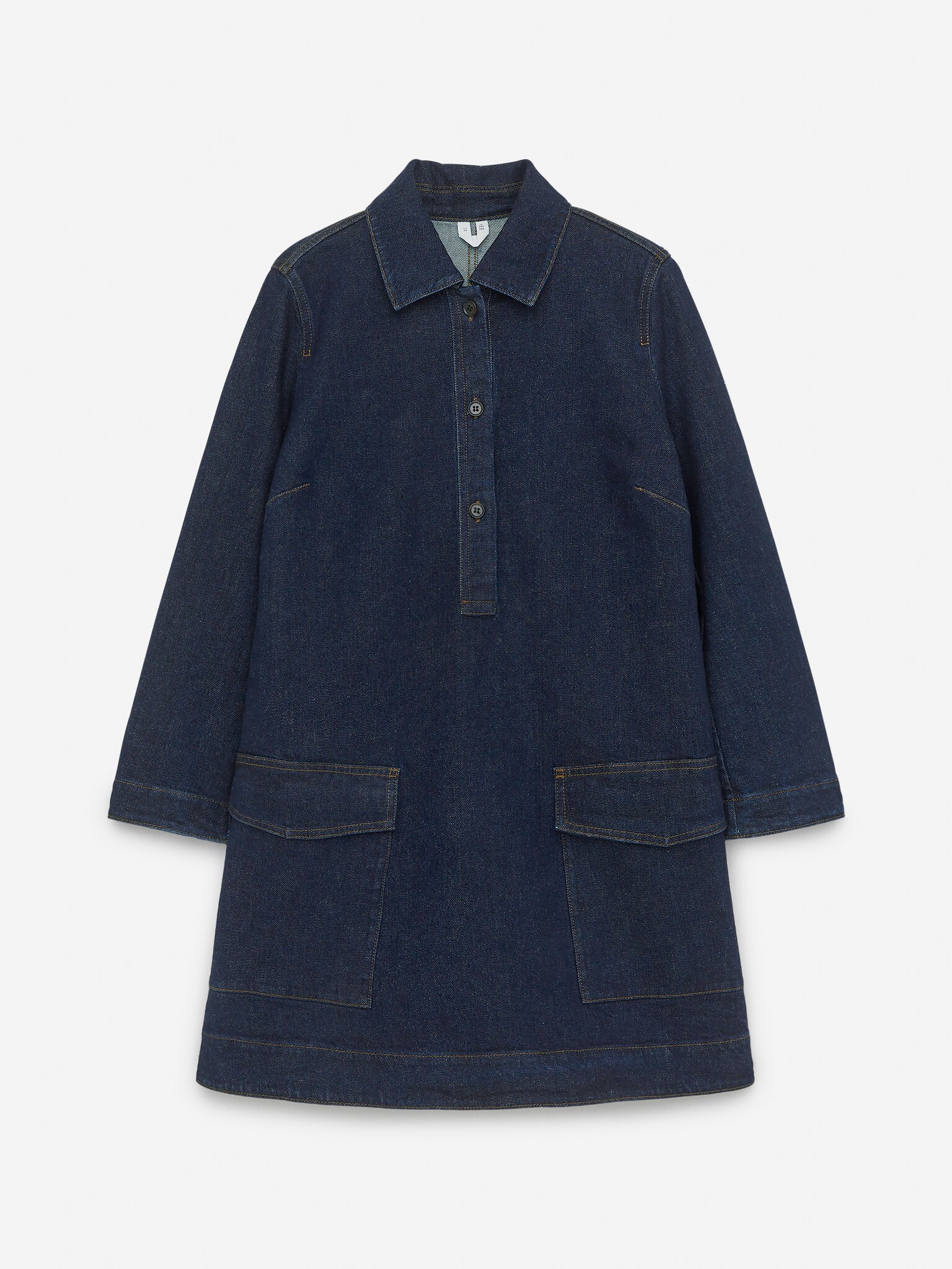 Robe en jean - Bleu foncé