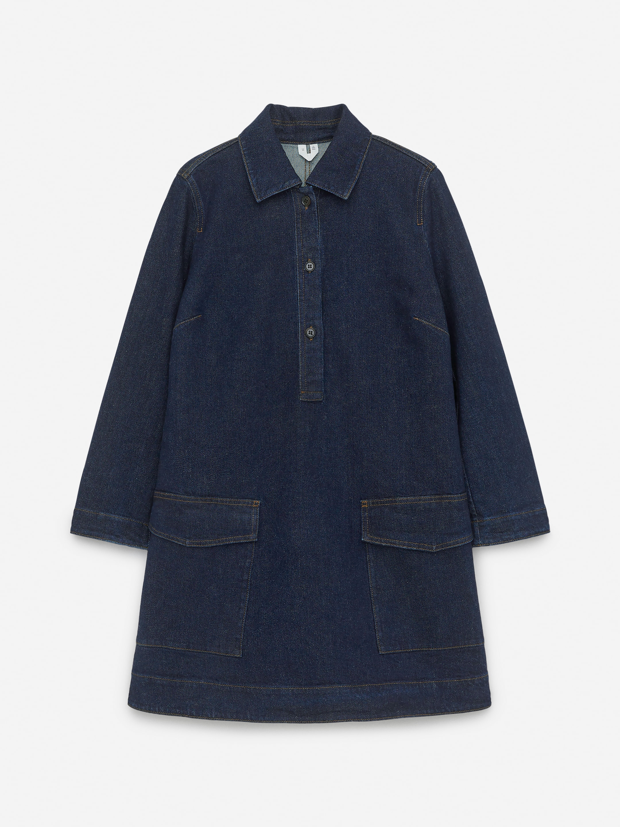 Denim Dress - Dark Blue - Regular fit - Women - StillMedia/DescriptiveStillLife - 1