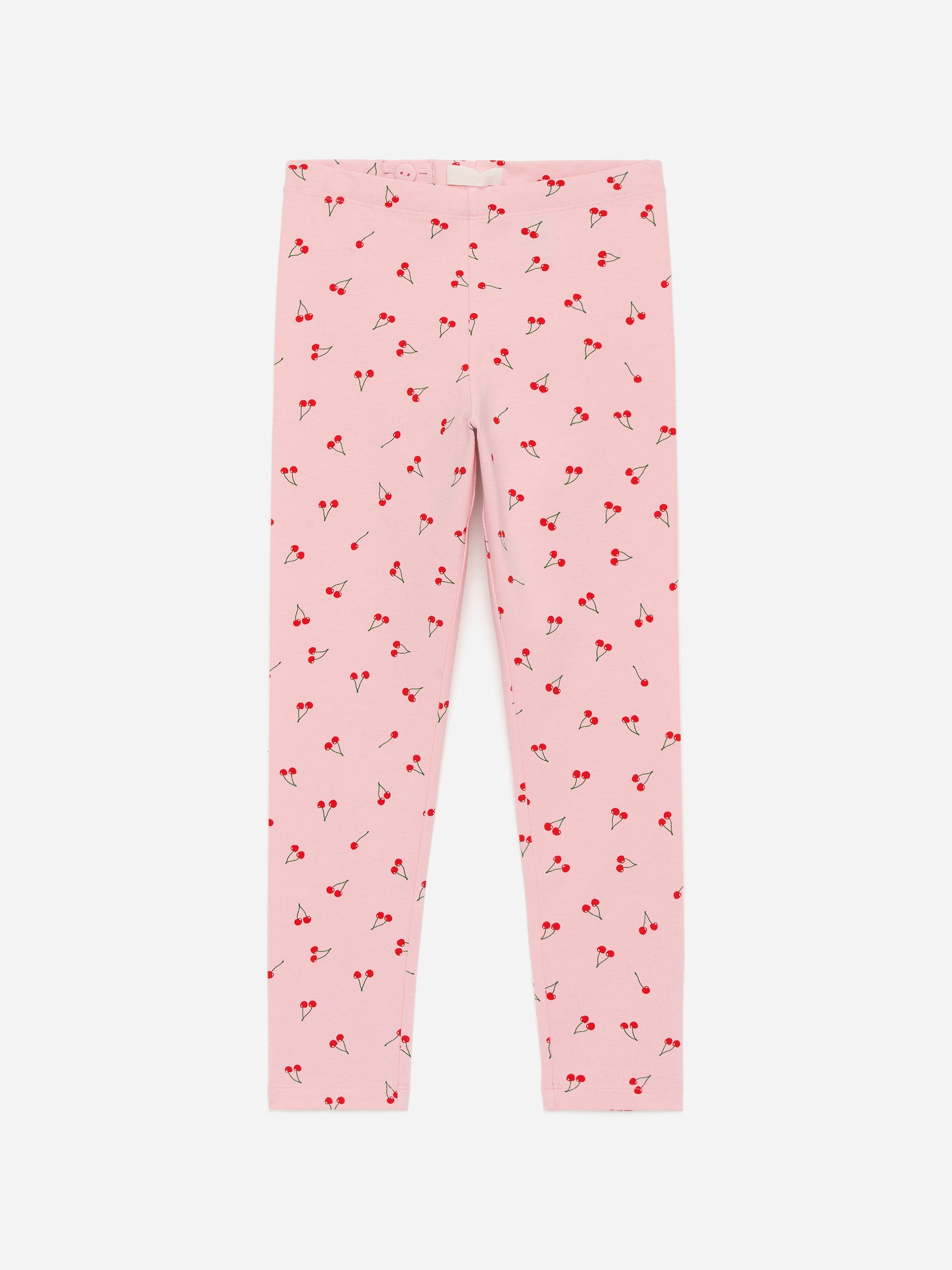 Grotere afbeelding bekijken: Printed Jersey Leggings - Roze/kersenprint - KINDEREN | H&M BE 1