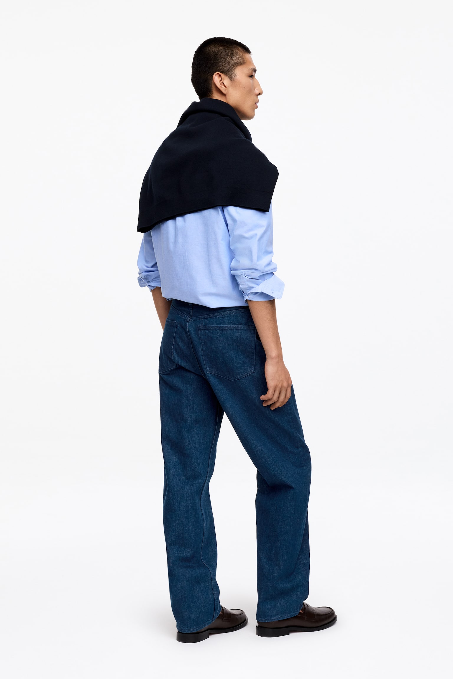 Jean barrel CREEK - Bleu foncé/Bleu moyen - 3