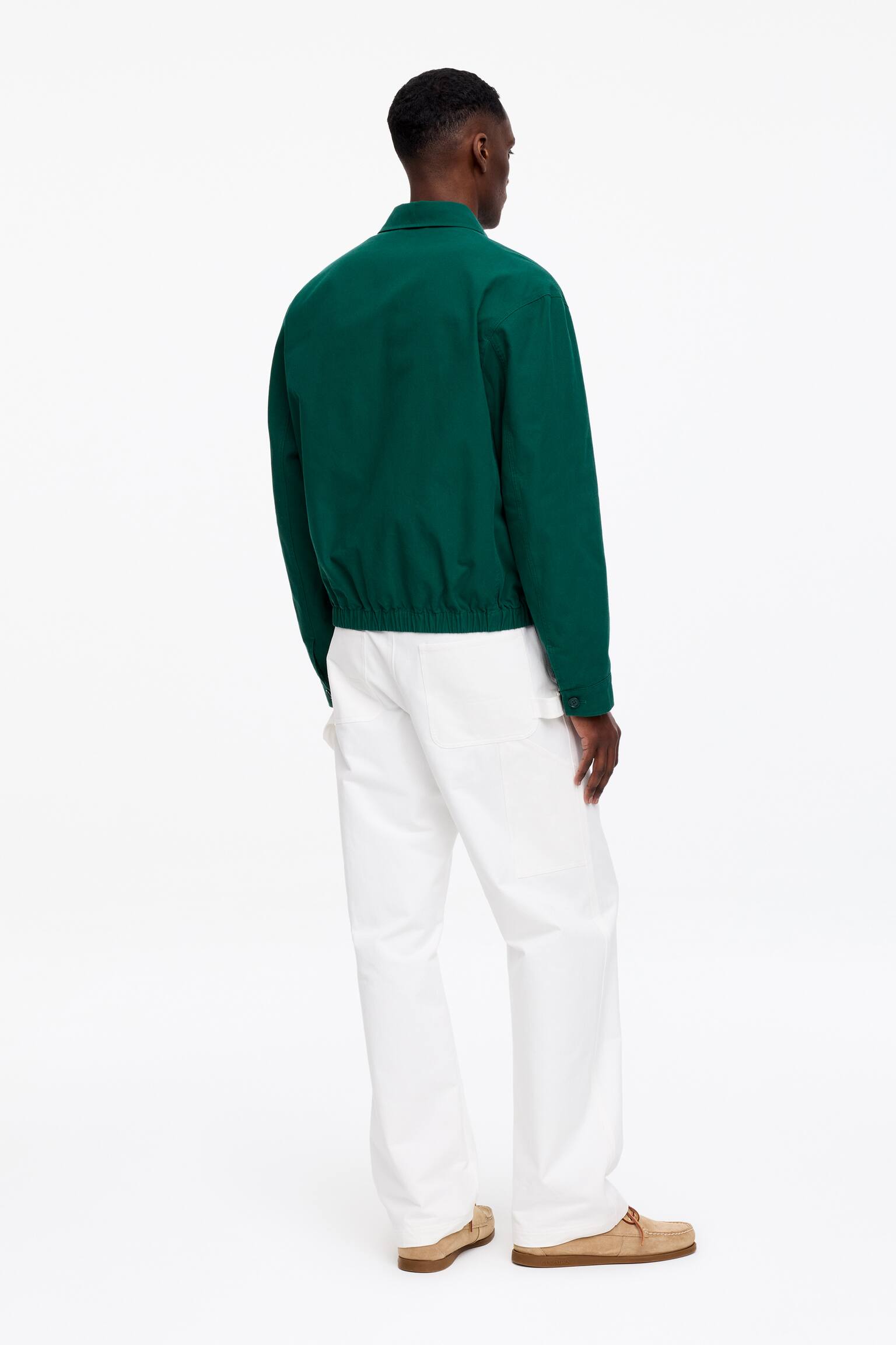 Blouson en coton - Vert/Jaune - 7