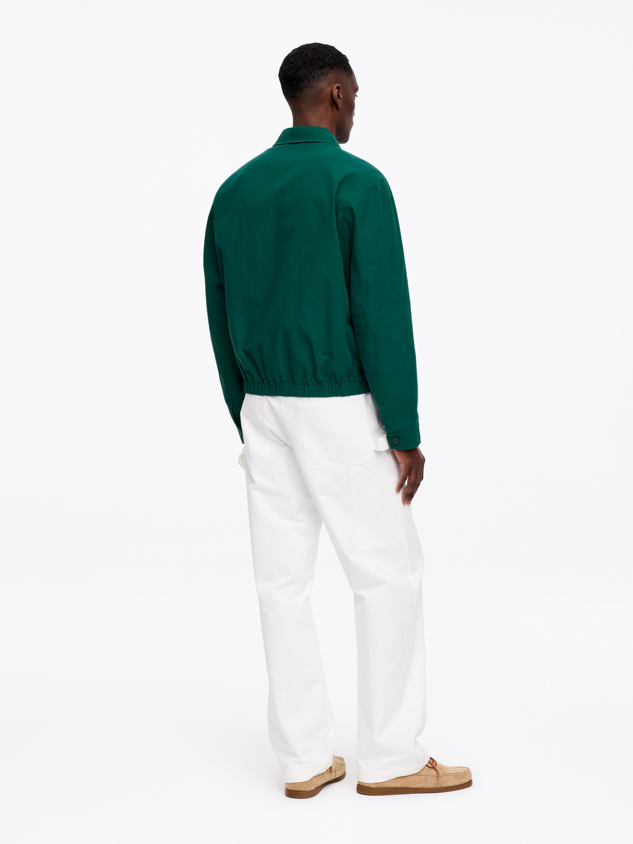 Cotton Blouson - Green - Regular fit - Men - StillMedia/Lookbook - 4