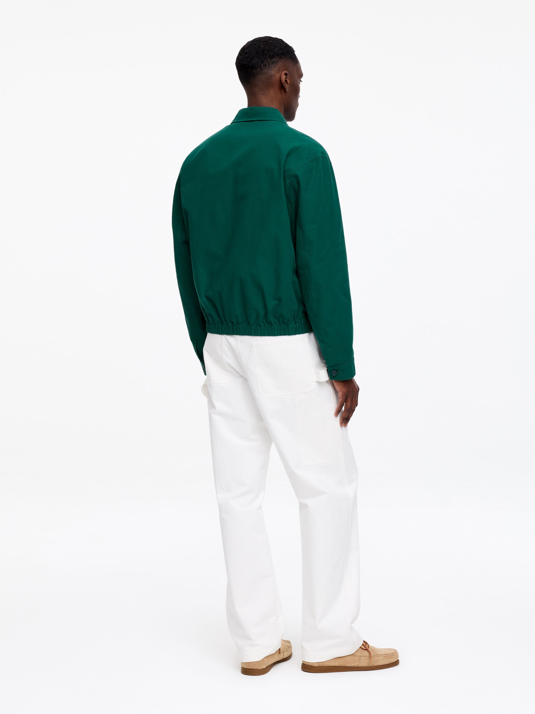 Bawełniana bluza - Zielony - Fason normalny - Men - StillMedia/Lookbook - 4