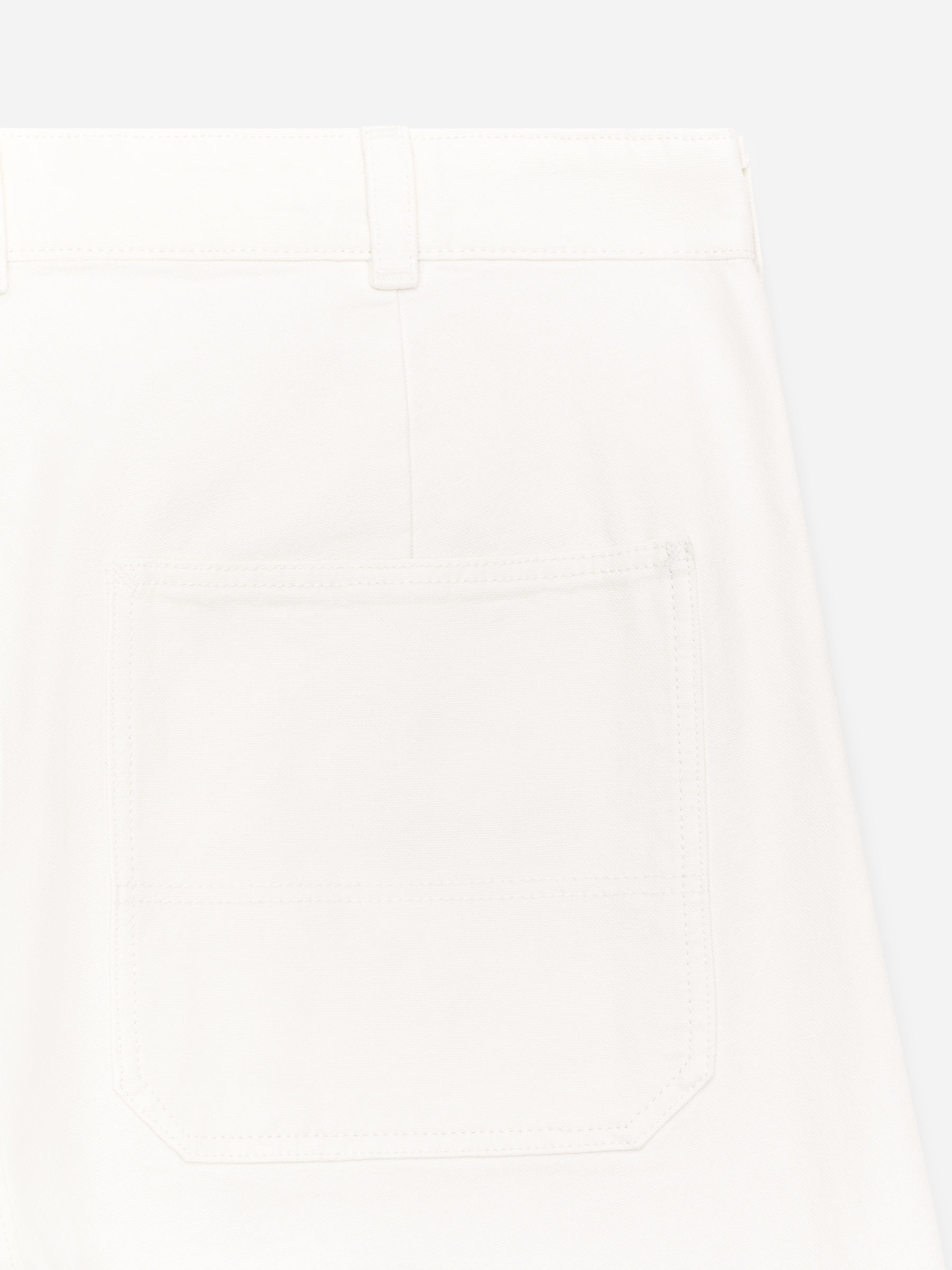 Relaxed Canvas Trousers - Off White - Relaxed fit - Men - StillMedia/DescriptiveDetail - 1