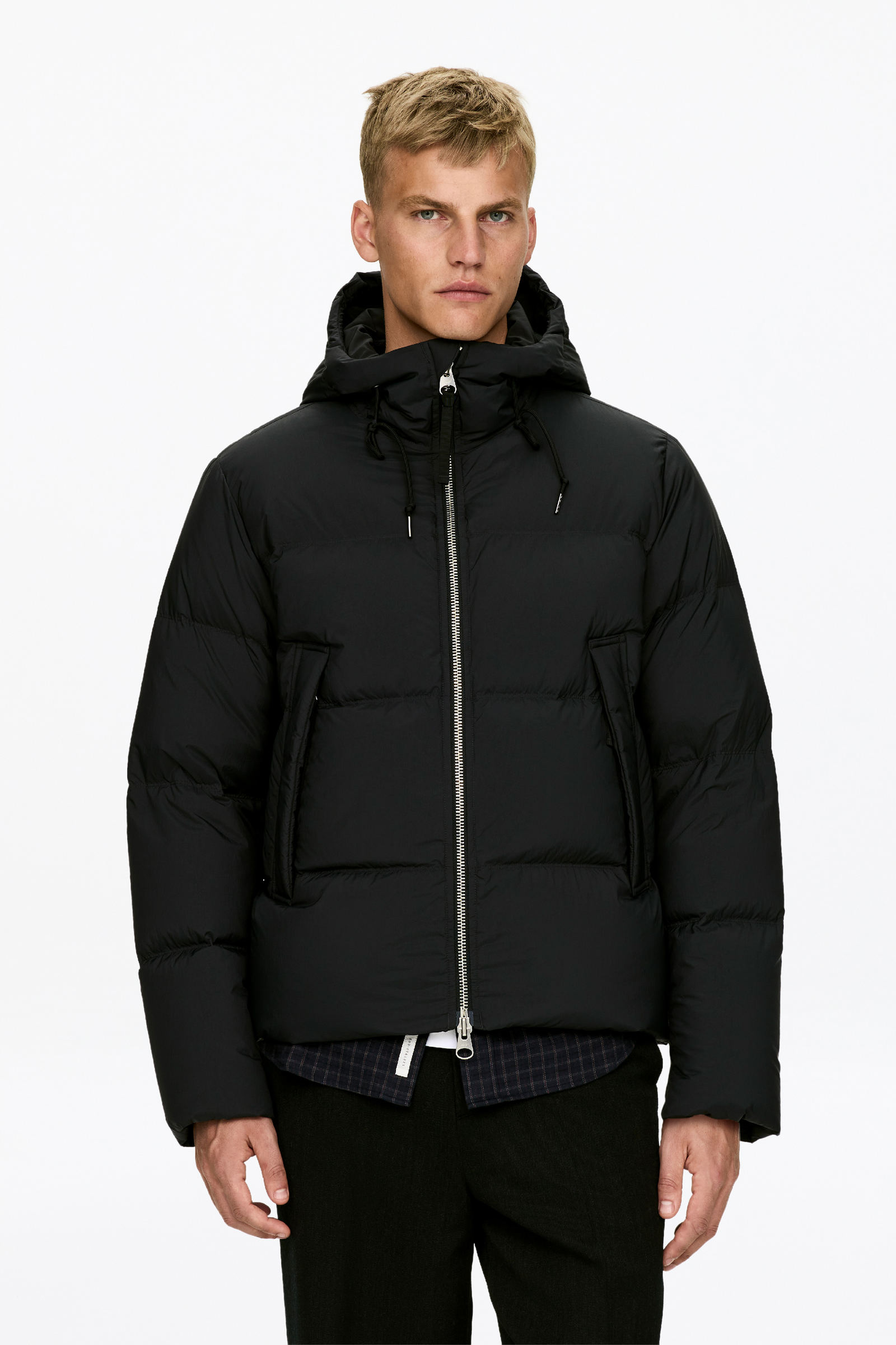 Upcycled Down™ Steppjacke - Schwarz - Regular Fit - Men - StillMedia/Lookbook - 24