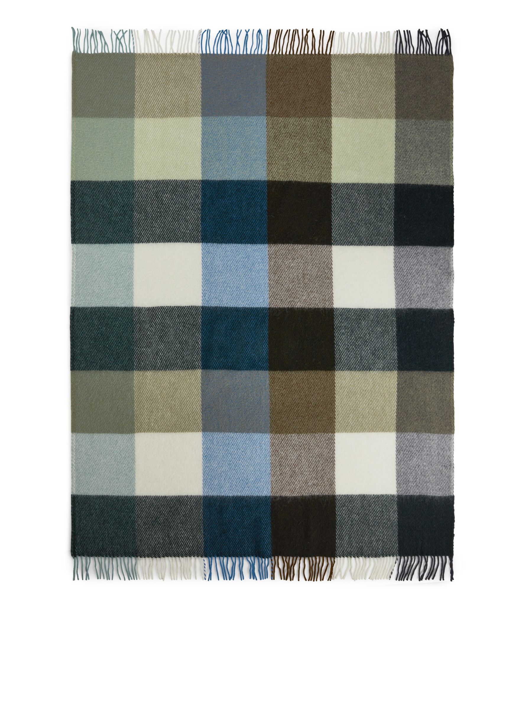 Klippan Wool Blanket - Brown/Checked - Homeware - StillMedia/DescriptiveStillLife - 3