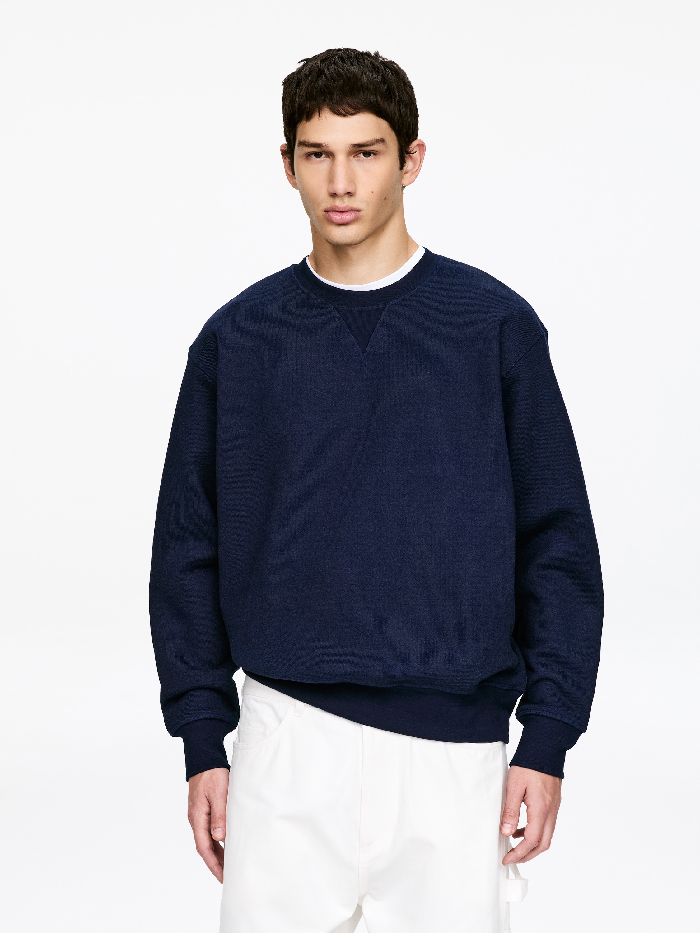Sweatshirt oversized - Azul índigo