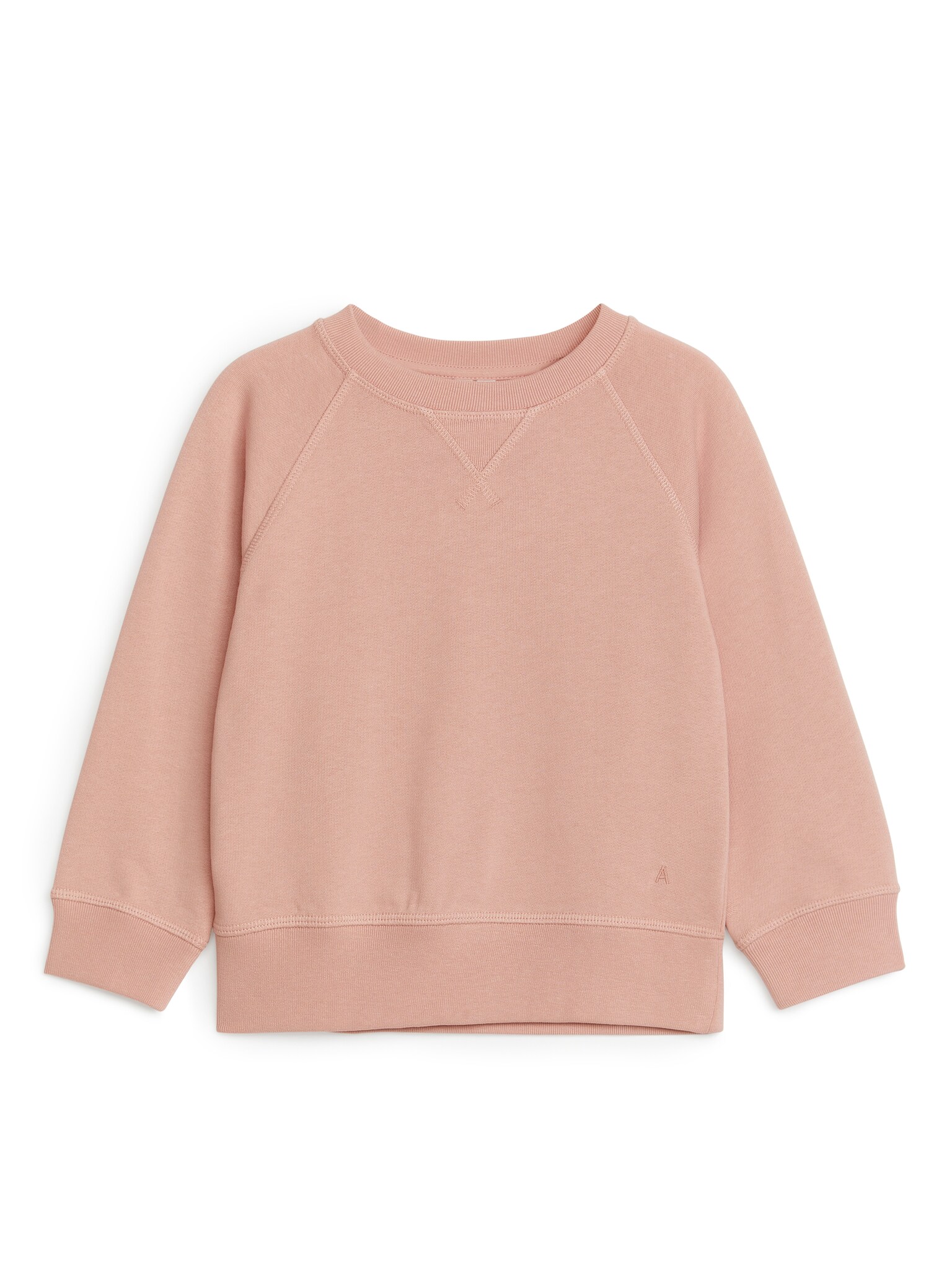 Sweatshirt i bomull - Persika/Gråmelerad/Blå/Lila/Mörkblå/Beige/Havre/Rosa/Lila