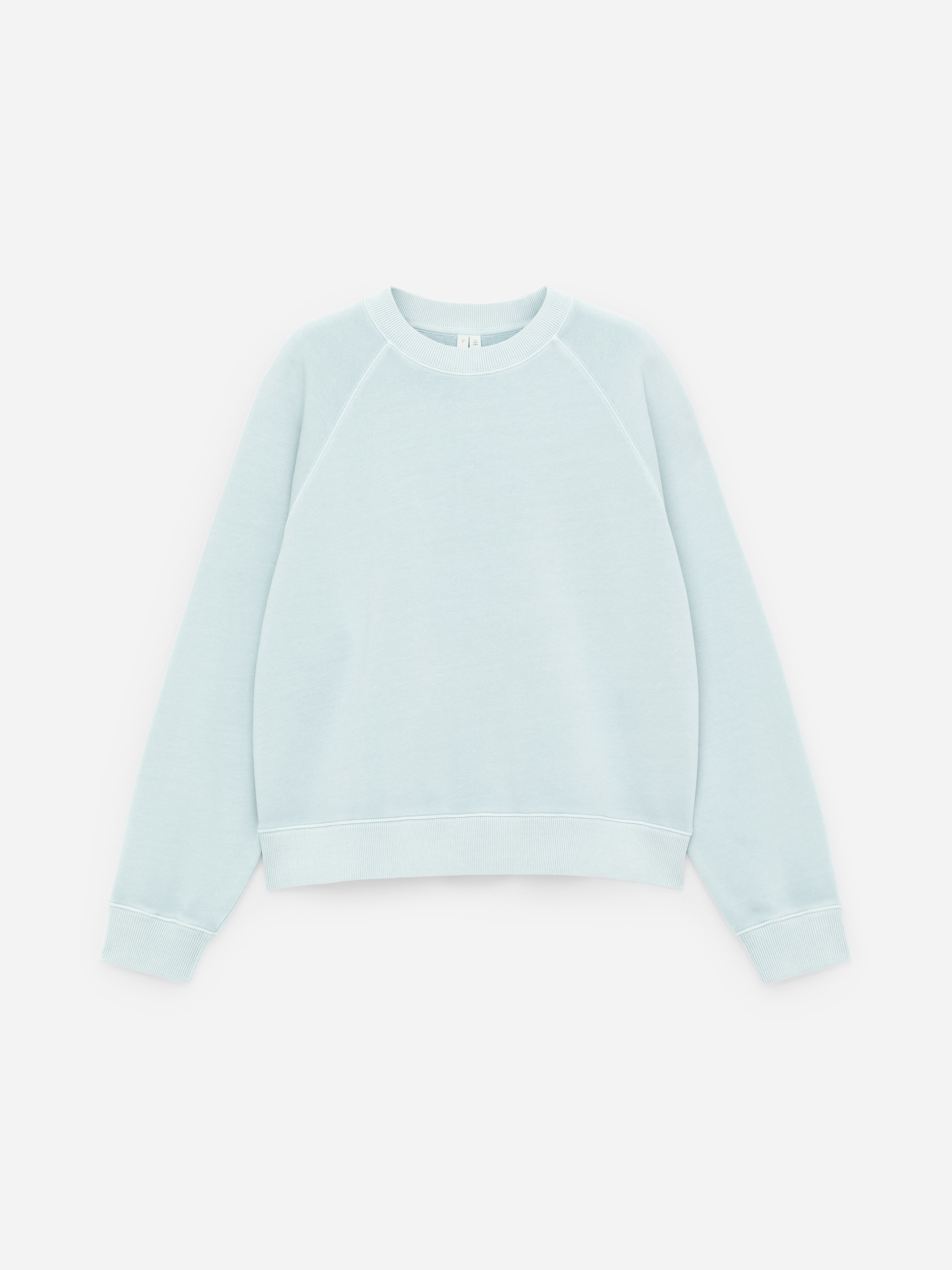 Terry Sweatshirt - Light Turquoise - Regular fit - Women - StillMedia/DescriptiveStillLife - 2