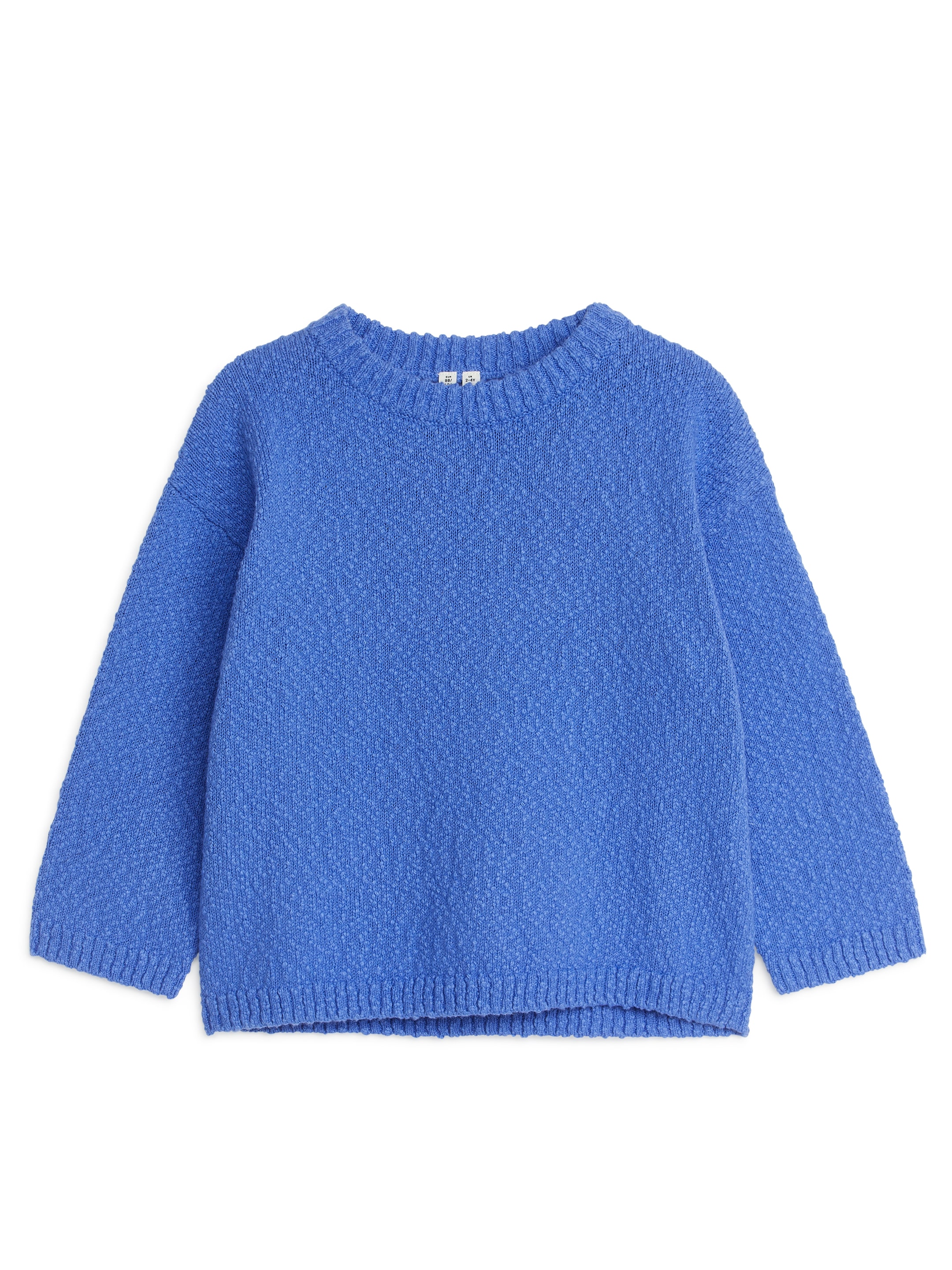 Cotton Jumper - Blue - Regular fit - Children - StillMedia/DescriptiveStillLife - 1