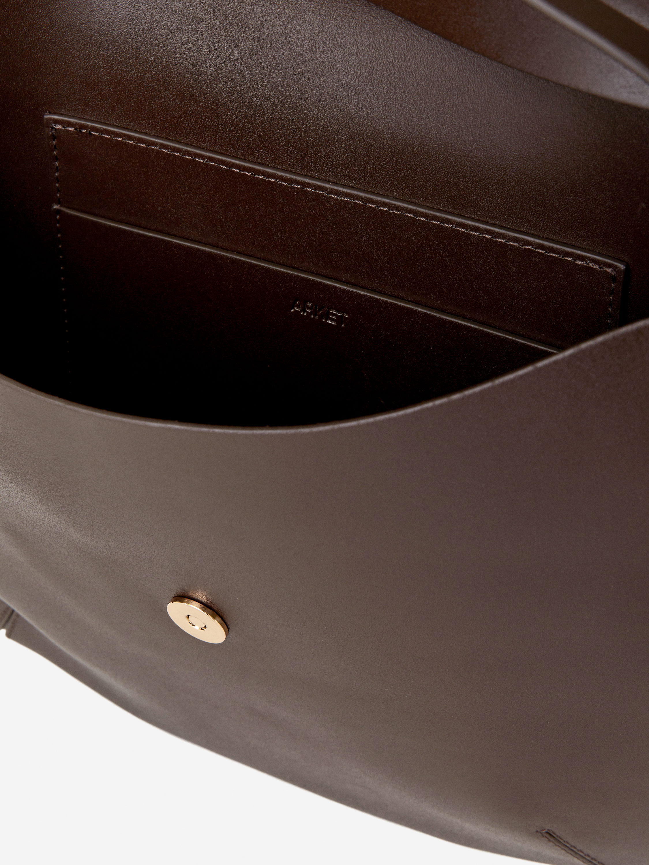 LeatherShoulderBag - Dark Brown - Women - StillMedia/DescriptiveDetail - 4