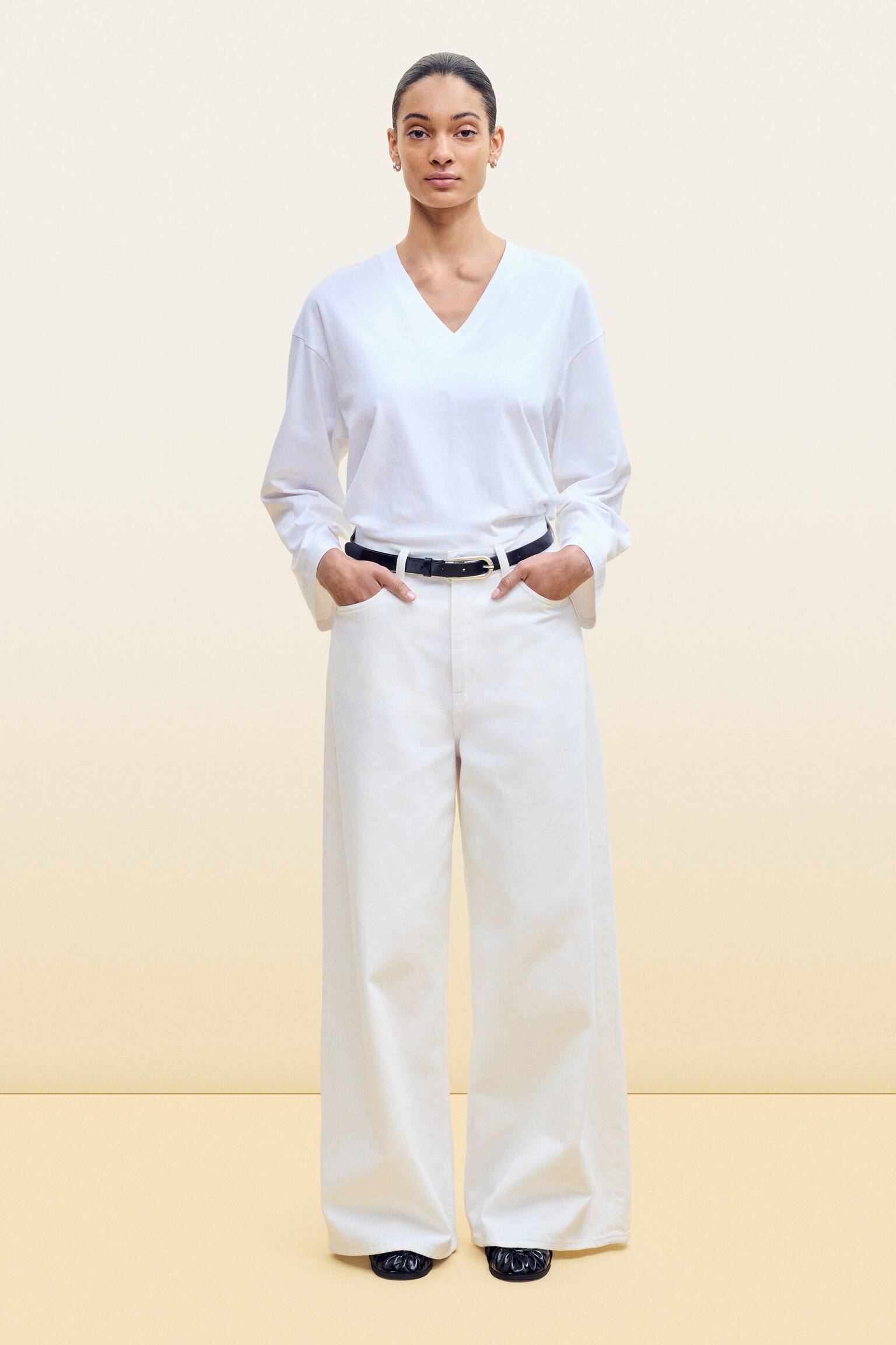 Ledergürtel - Schwarz - 9