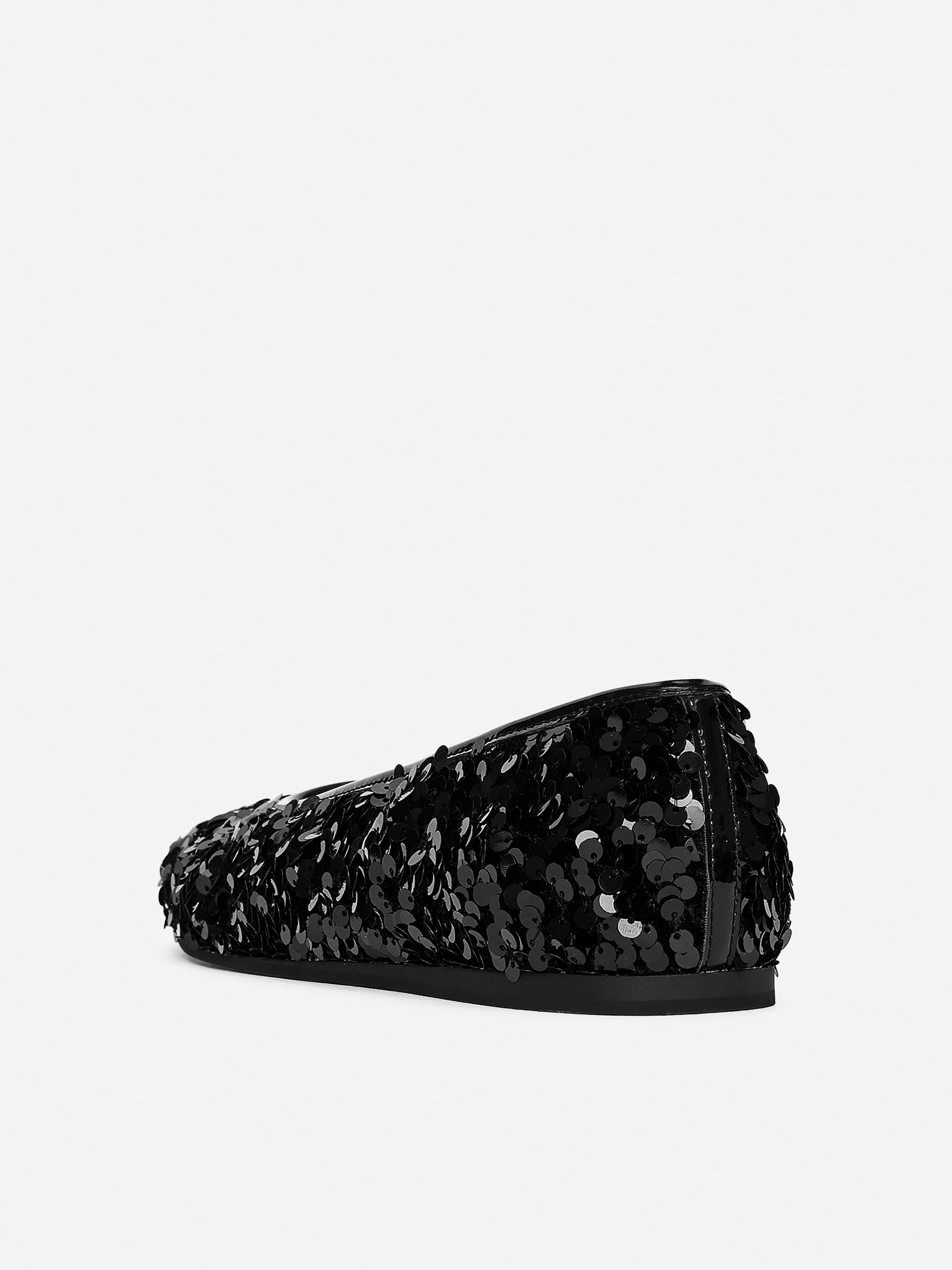 Sequin Ballerina Flats - Black - Women - StillMedia/DescriptiveStillLife - 5