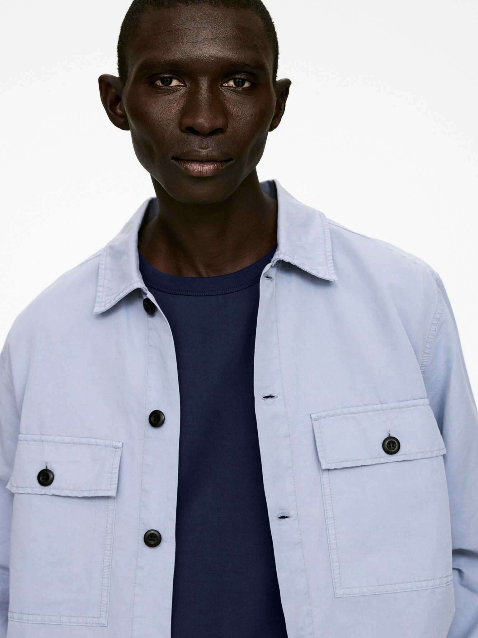 T-shirt oversize 270 GSM - Bleu foncé/Avoine/Blanc/Noir/Taupe foncé - 5