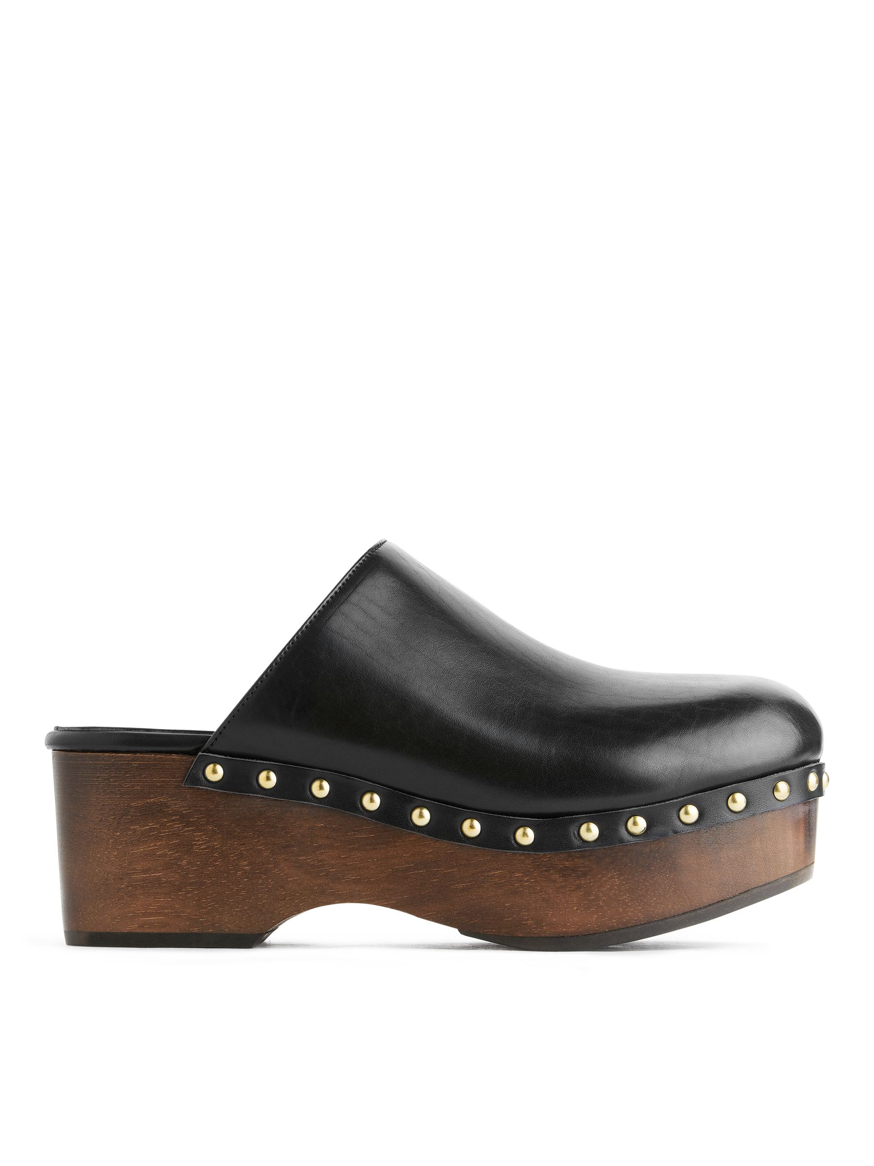 Clogs mit Holzsohle - Schwarz - Regular Fit - Damen - StillMedia/DescriptiveStillLife - 1