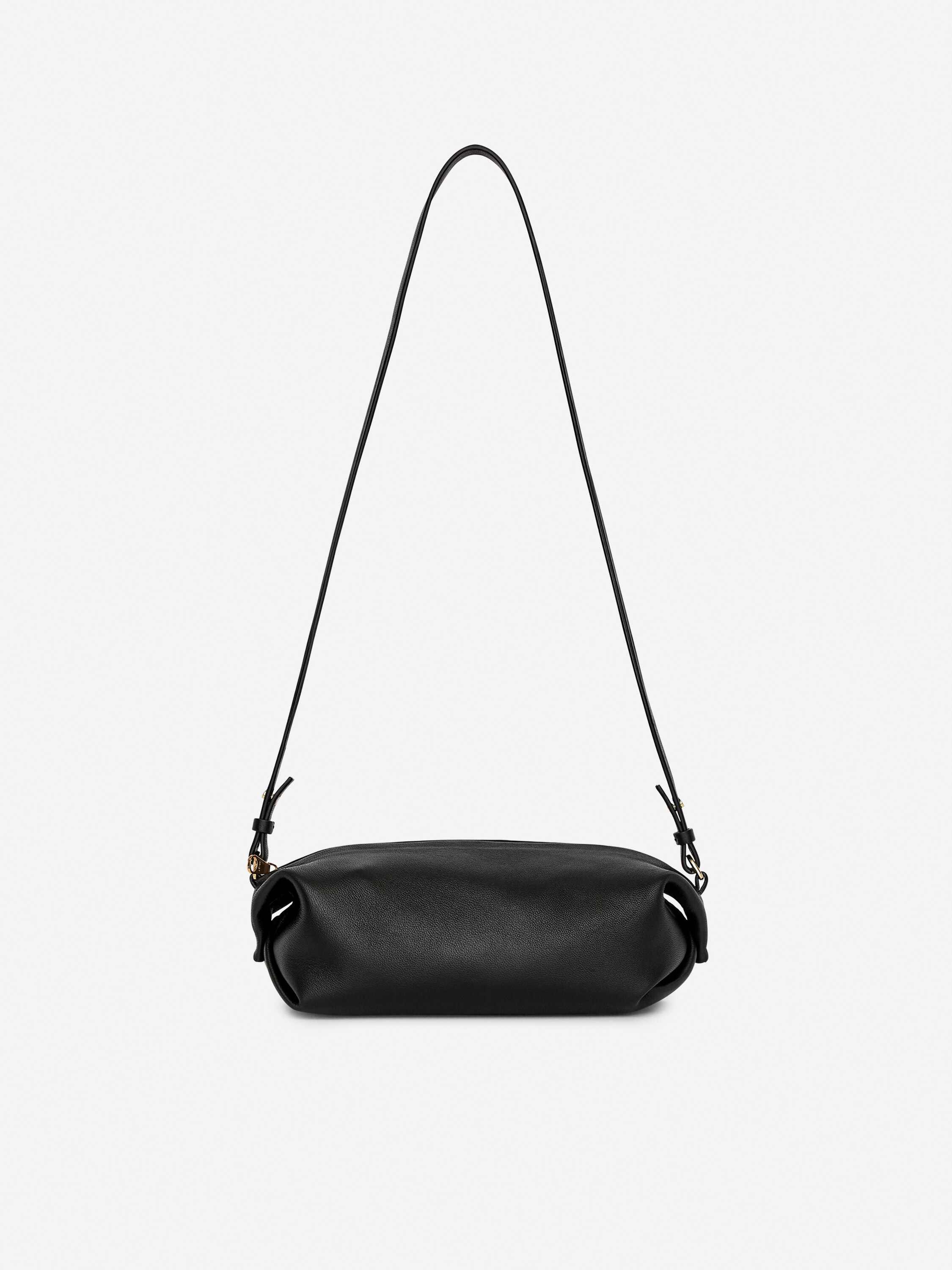 Leather Crossbody Bag – Black – Women – ARKET NL