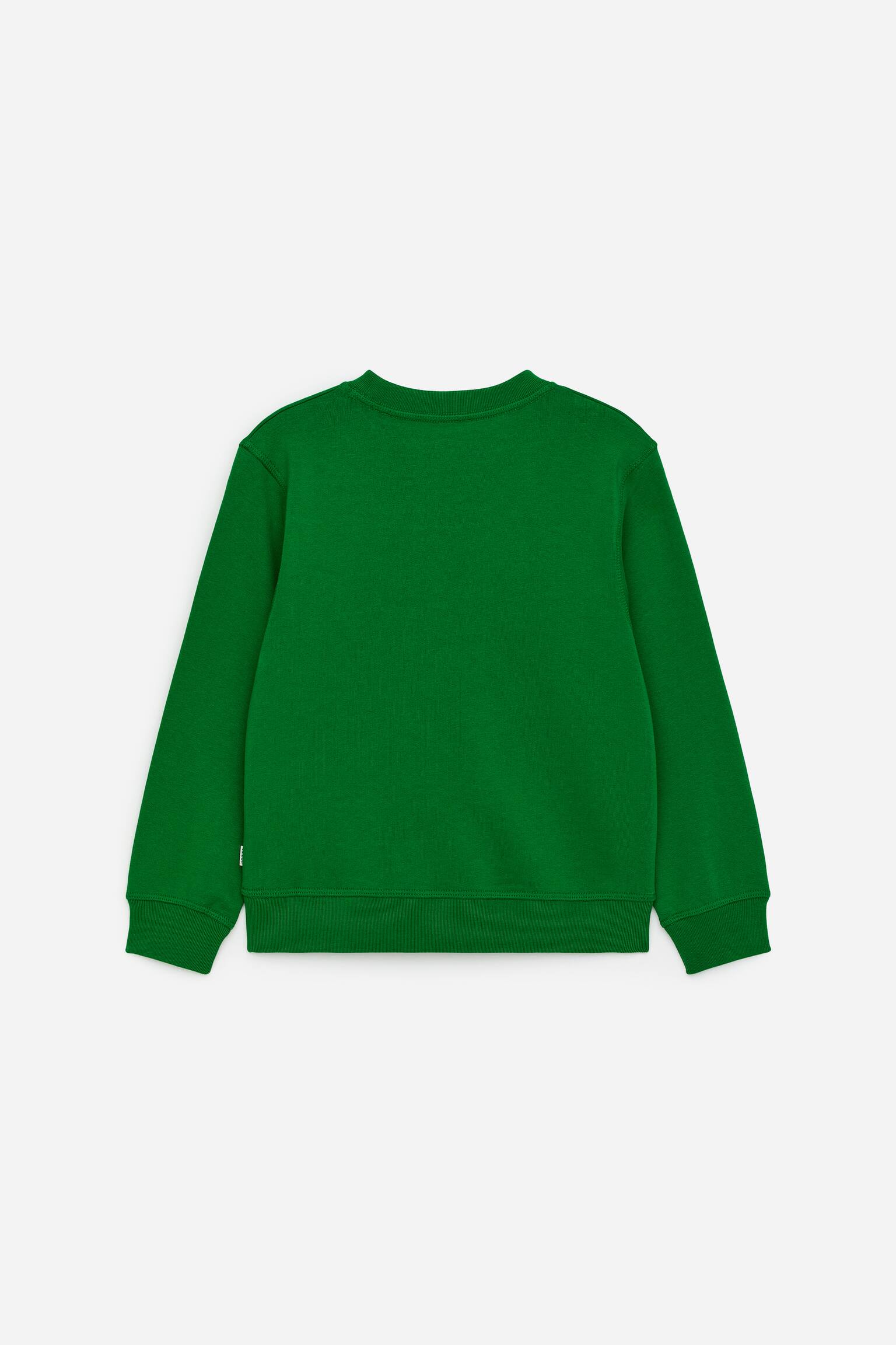 French Terry Sweatshirt - Grön/Vinröd/Rosa/Lila/Orange/Röd/Himmelsblå/Mörkblå/Gråmelerad/Lilarosa/Mörkgrön/Mörkrosa - 2