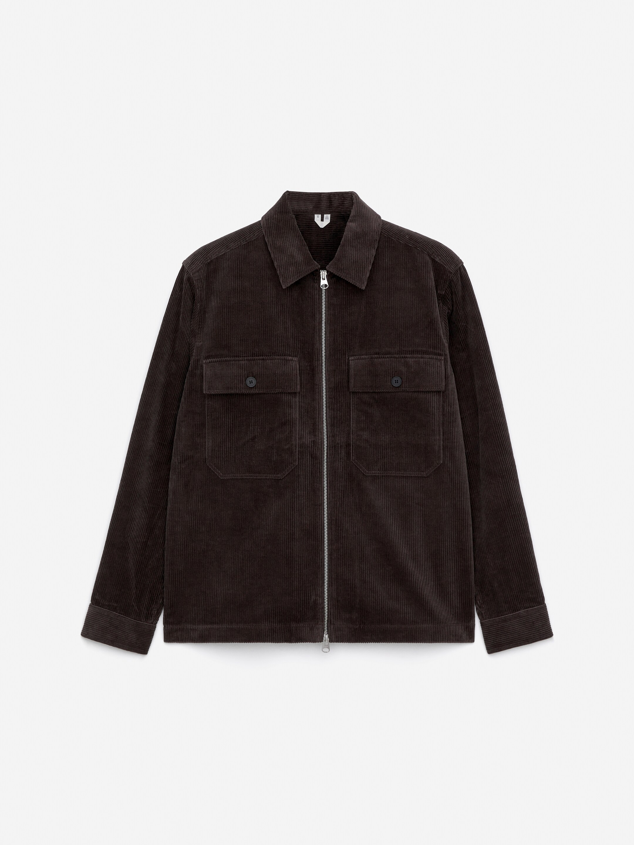 Преглед на по-голямо изображение: Кадифена риза - Тъмнокафяво - МЪЖЕ | H&M BG 5