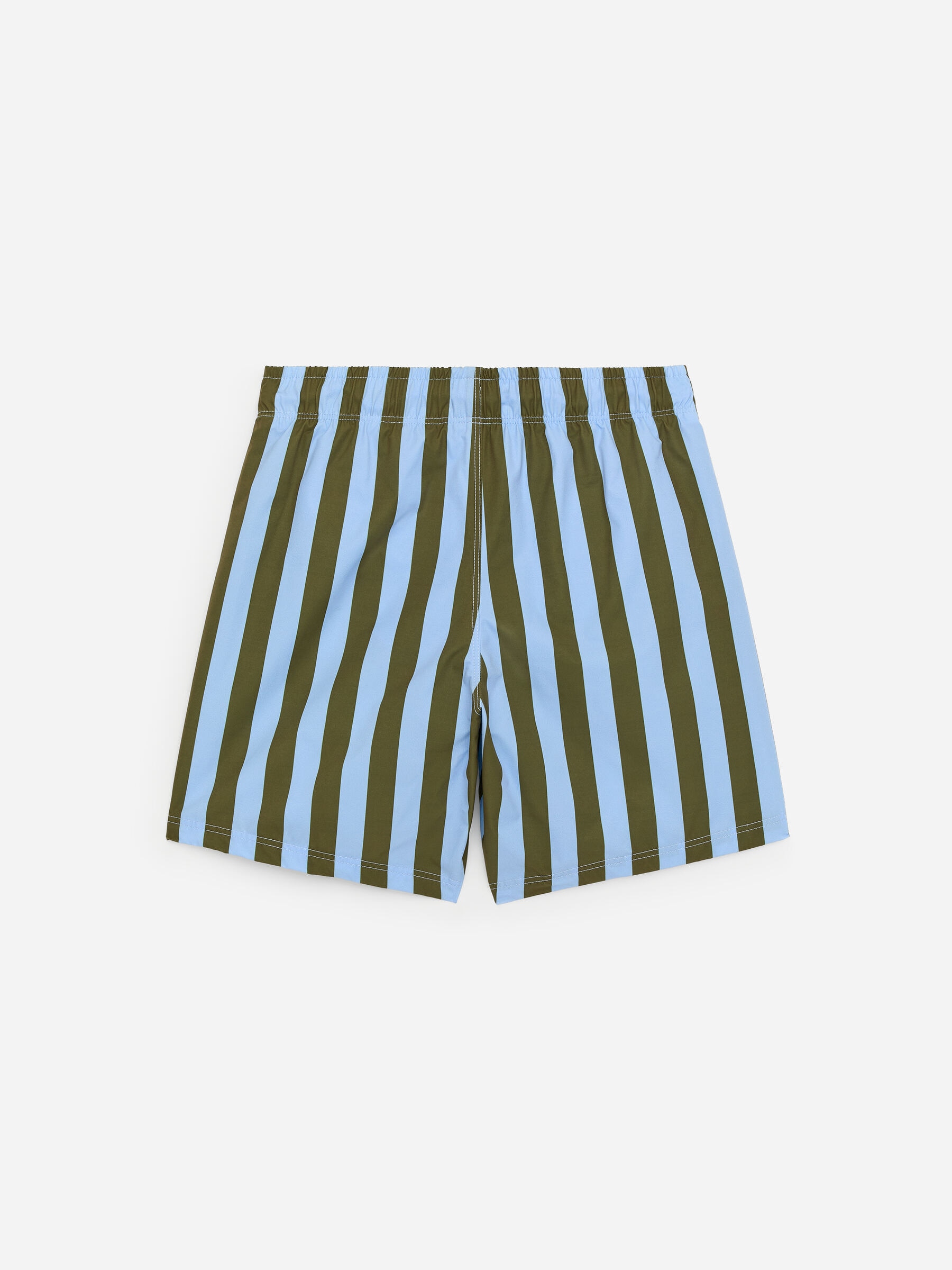 Long Swim Shorts - Blue/Khaki Green - Children - StillMedia/DescriptiveStillLife - 2