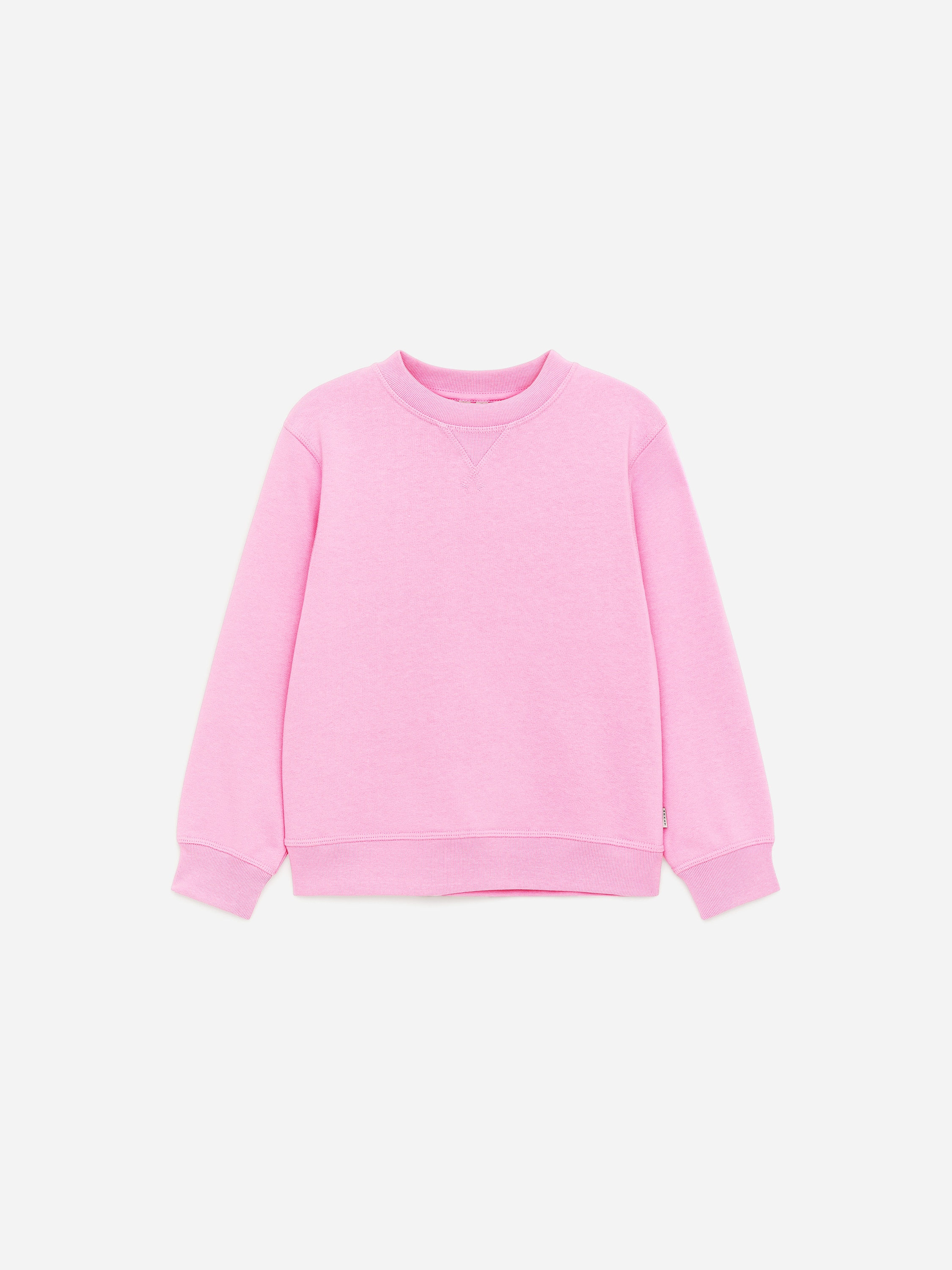 French Terry Sweatshirt - Rosa/Lila/Mörkblå/Vinröd/Röd/Himmelsblå/Gråmelerad/Mörkgrön/Grön/Mörkrosa/Lilarosa/Orange