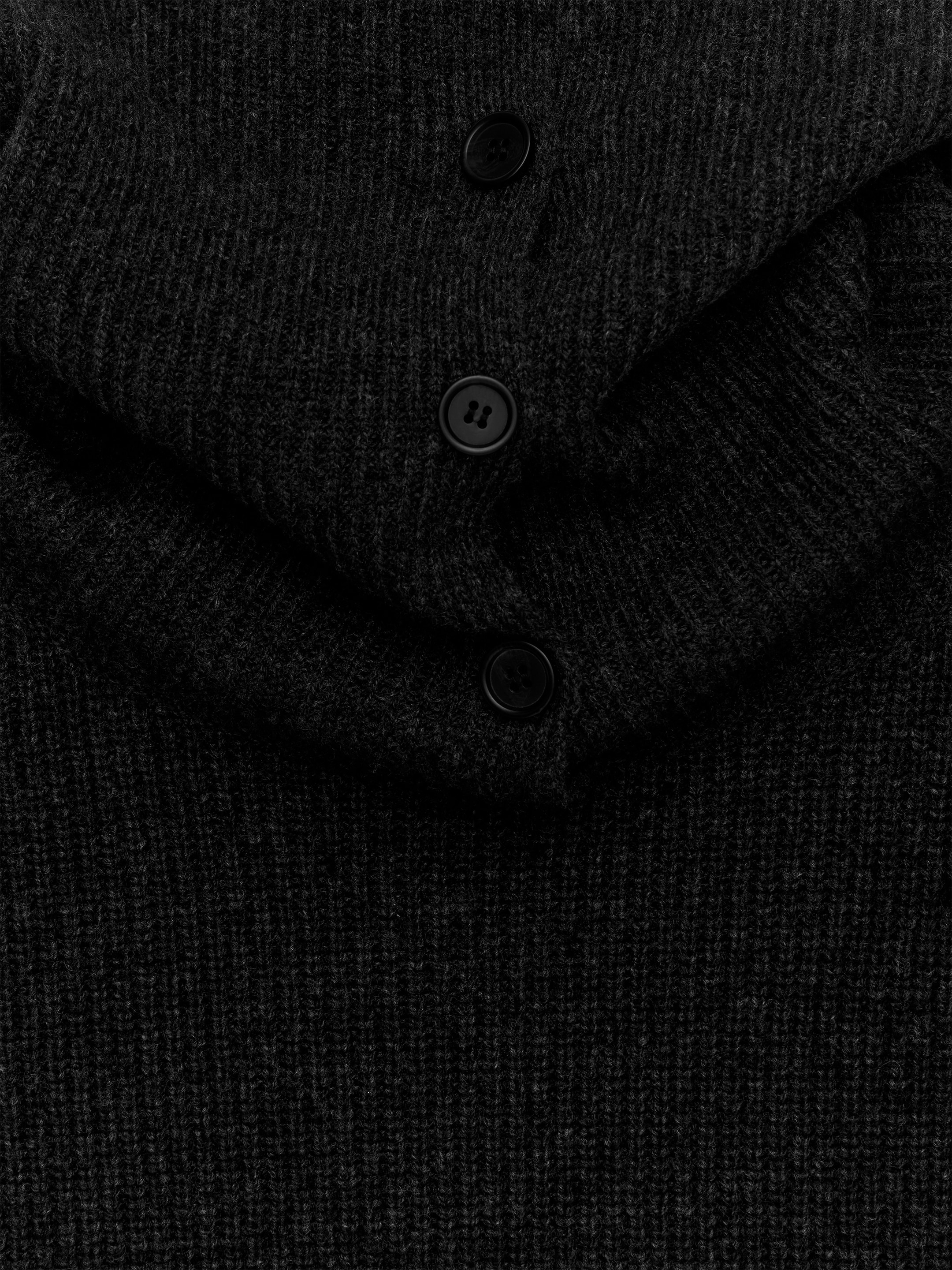 Jersey de cuello con doblez - Gris - Corte holgado - Women - StillMedia/DescriptiveStillLife - 2