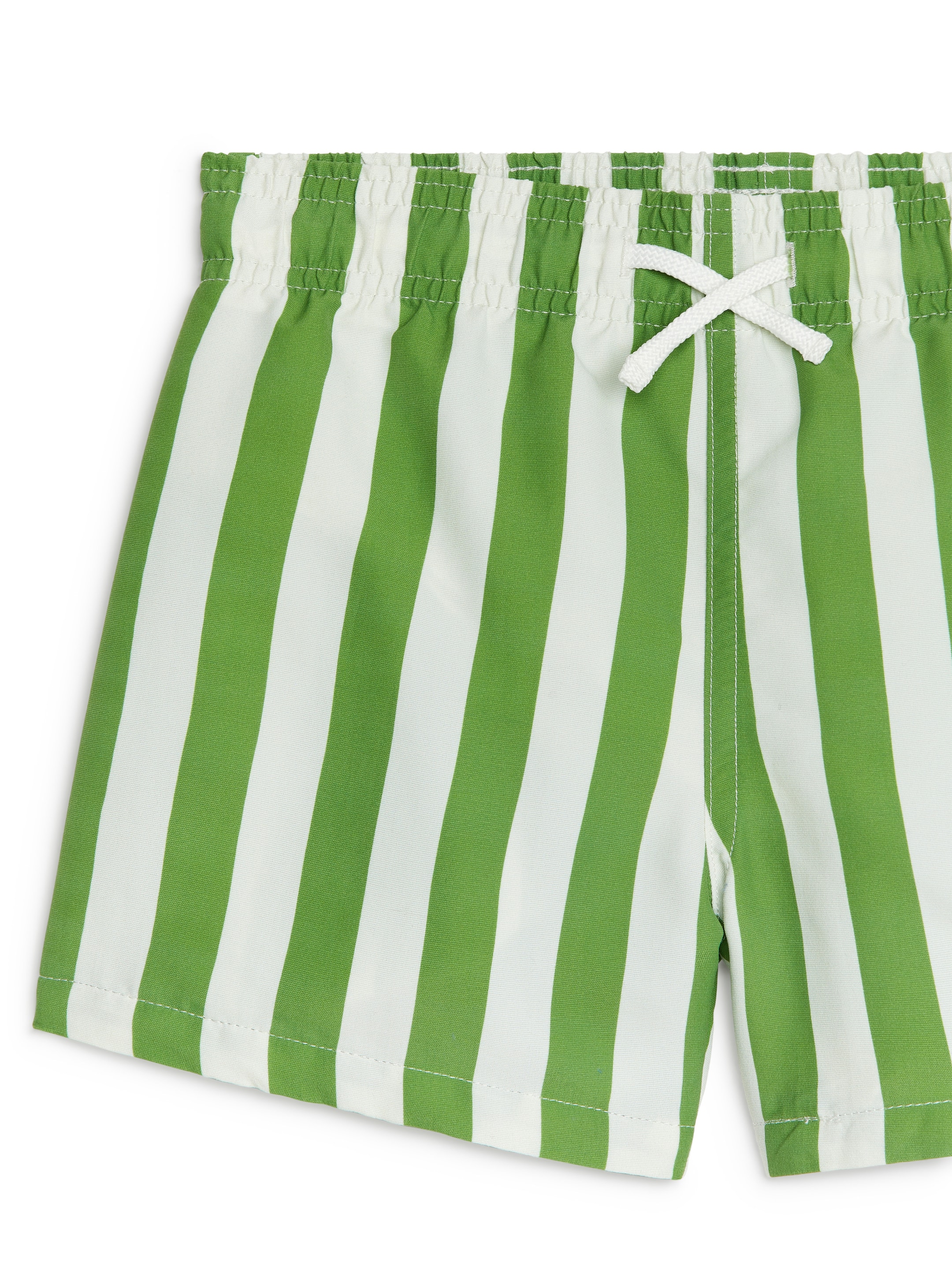 Badshorts - Vit/grön - Relaxed fit - Children - StillMedia/DescriptiveDetail - 3