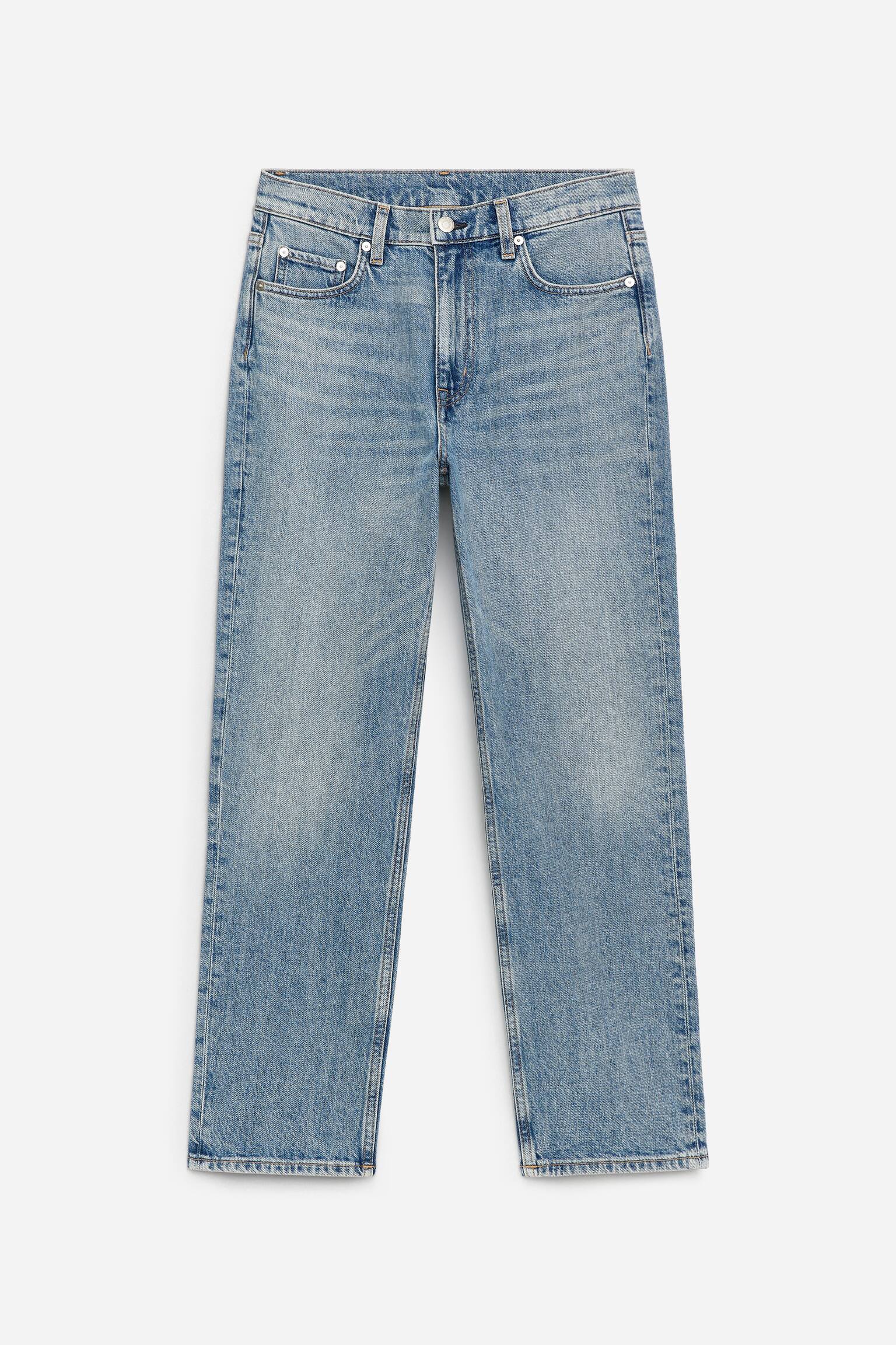 JADE CROPPED smala jeans - Ljusblå/Tvättad svart/Vit/Mörkblå/Blå/Vit/Blå/Mörkblå - 2