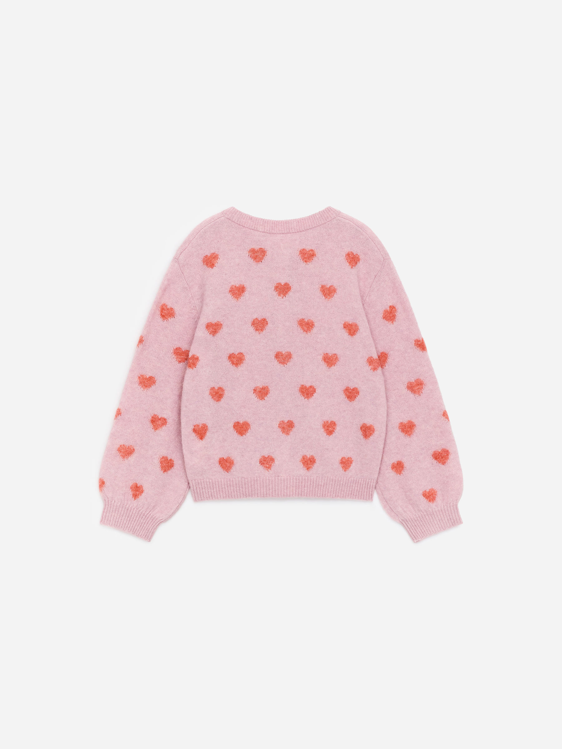 Kofta i ull och alpacka - Rosa - Oversized - Children - StillMedia/DescriptiveStillLife - 2