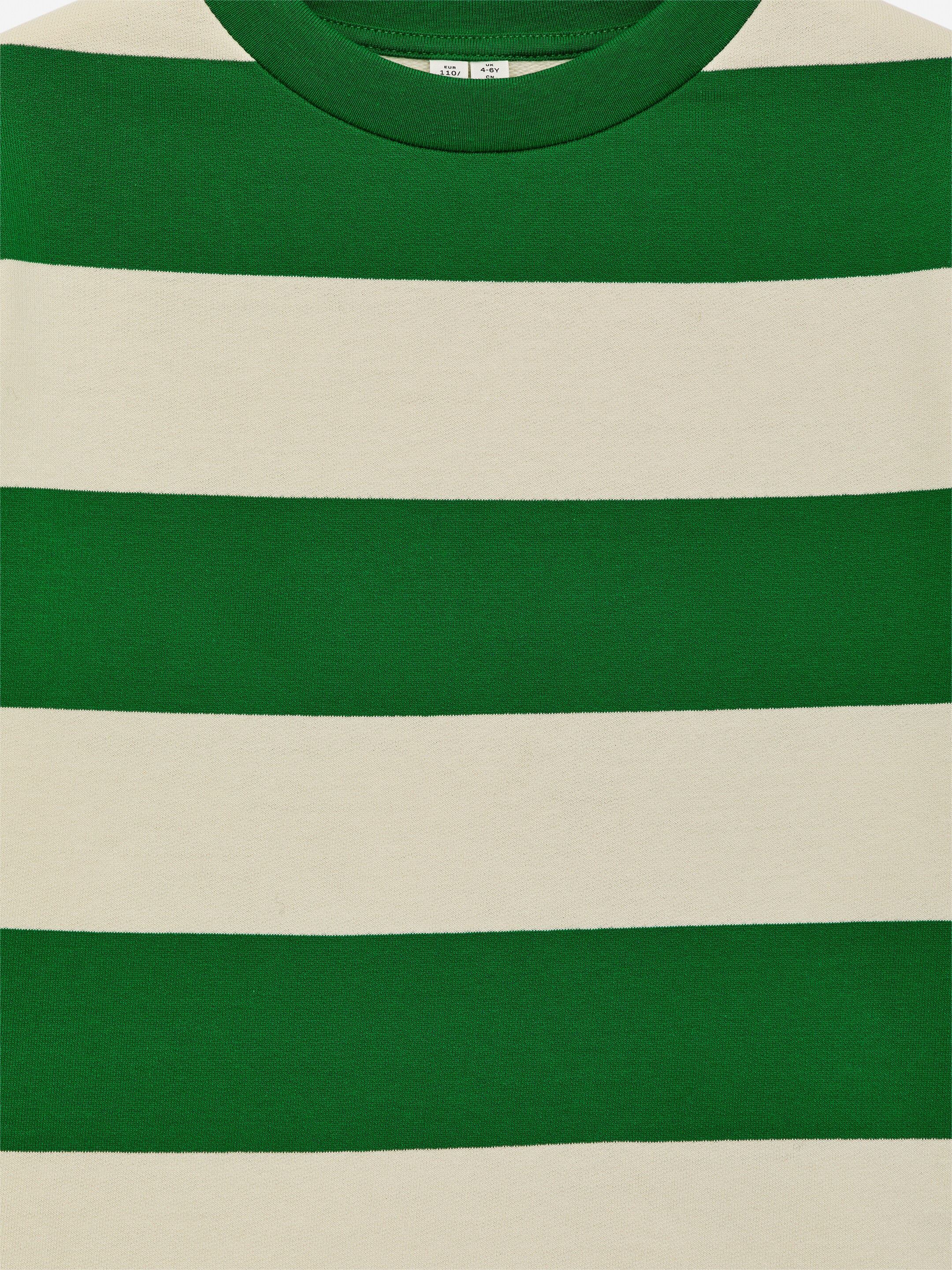 Ver imagen más grande: Sudadera de algodón - Verde/blanco roto - NIÑOS | H&M ES 3