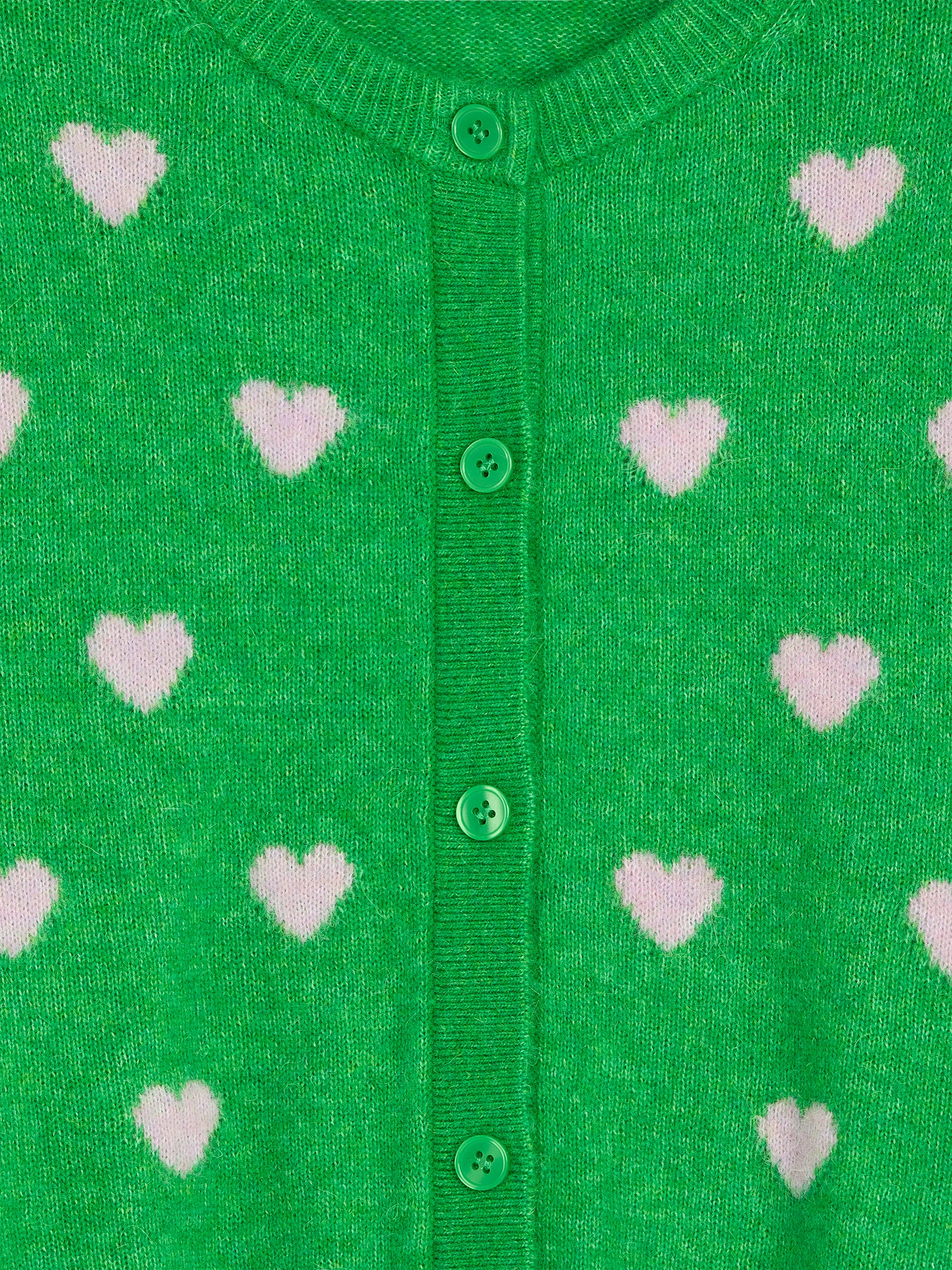 Strickjacke aus Wolle und Alpakawolle - Grün - Regular Fit - children - StillMedia/DescriptiveDetail - 1