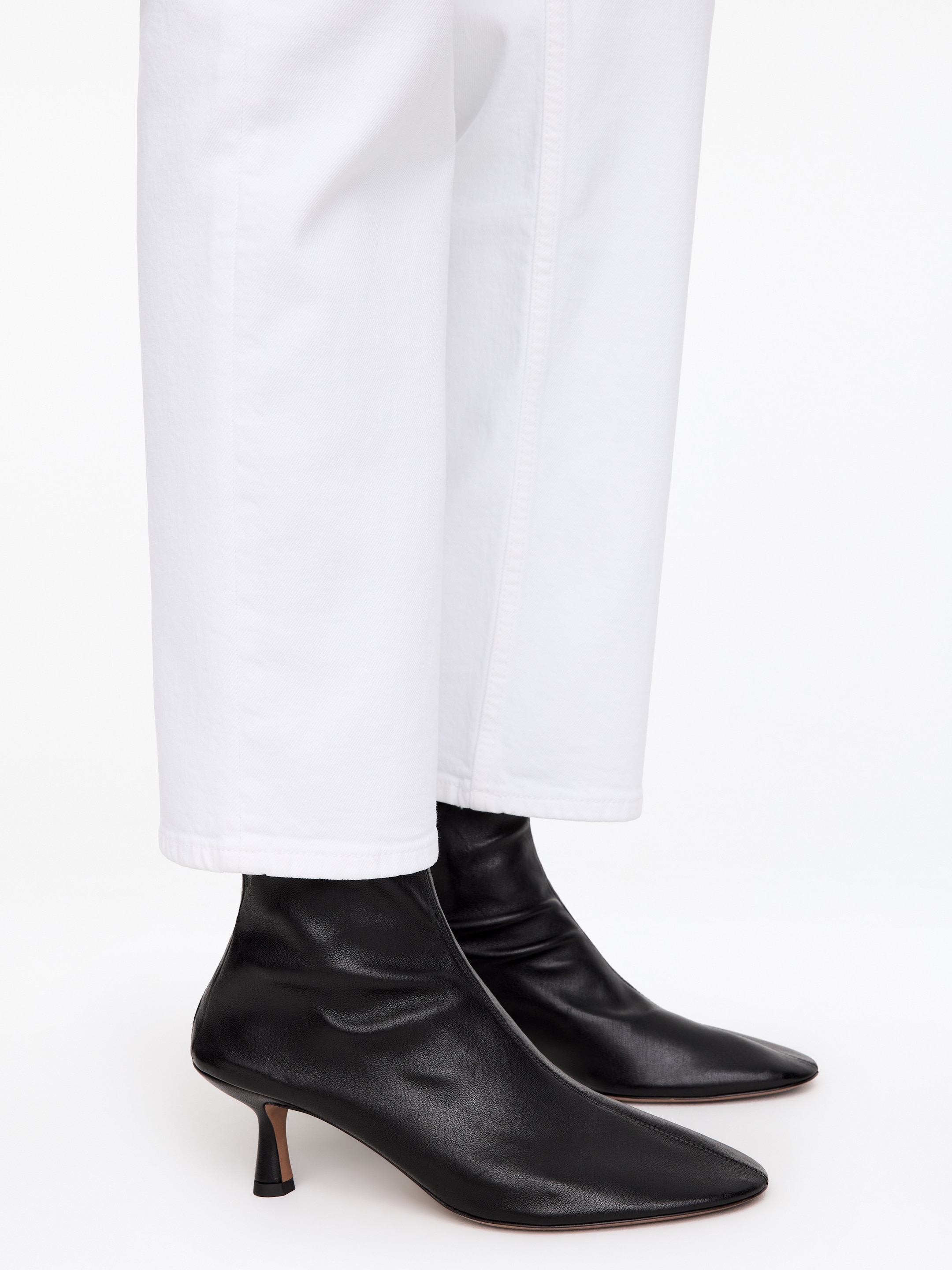 Leather Sock Boots - Black - women - StillMedia/Lookbook - 6