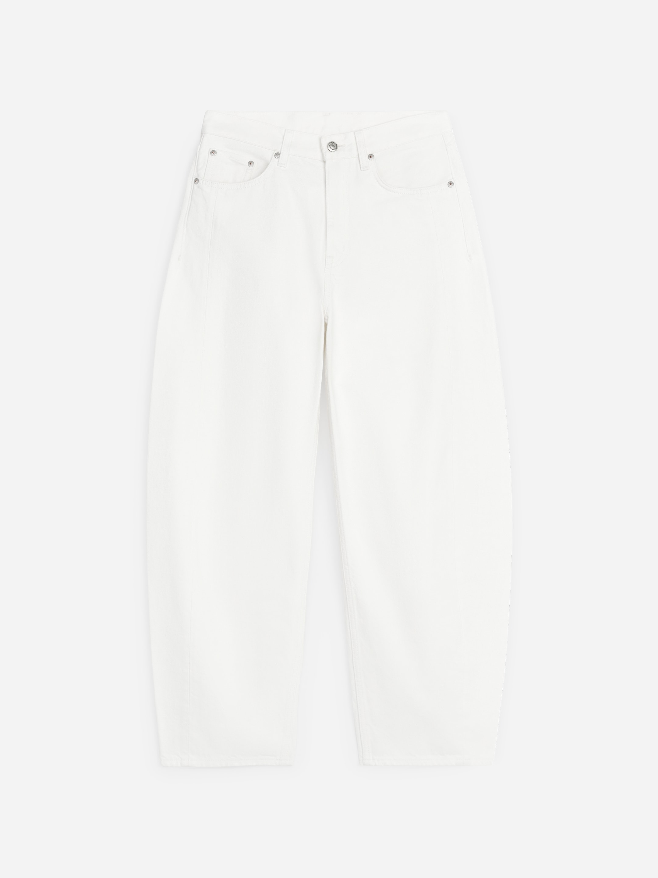 BLOOM Barrel Jeans-Weiß-19640