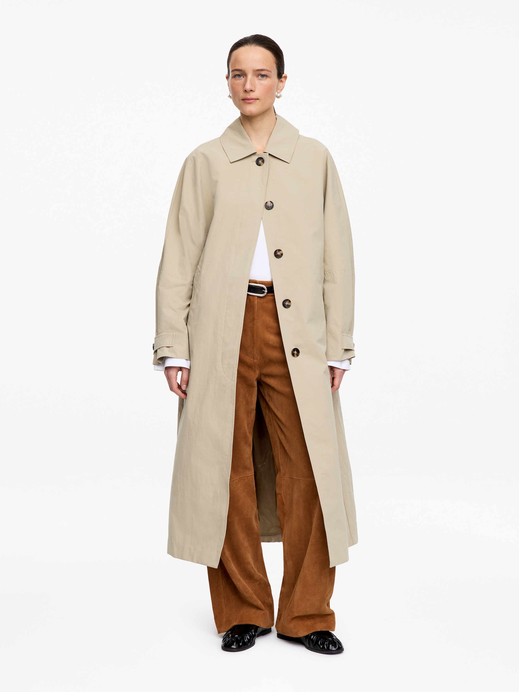 Mockabyxor - Brun - Relaxed fit - Women - StillMedia/Lookbook - 8