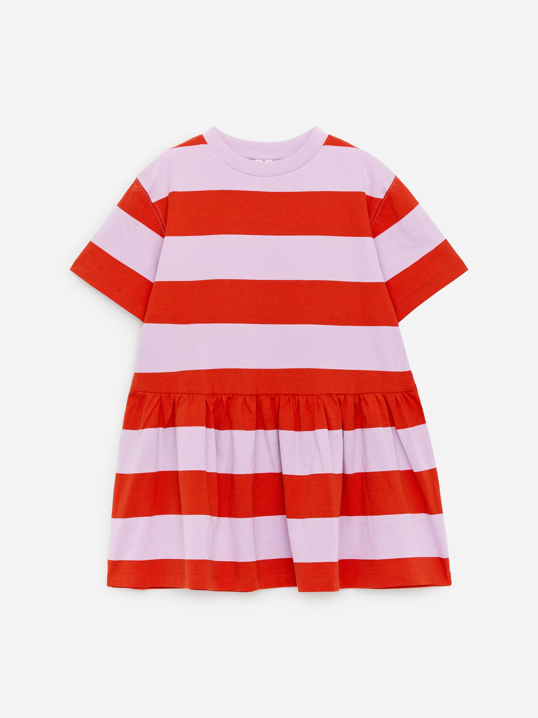 Vestido de punto con volantes-#BFAED2-18821