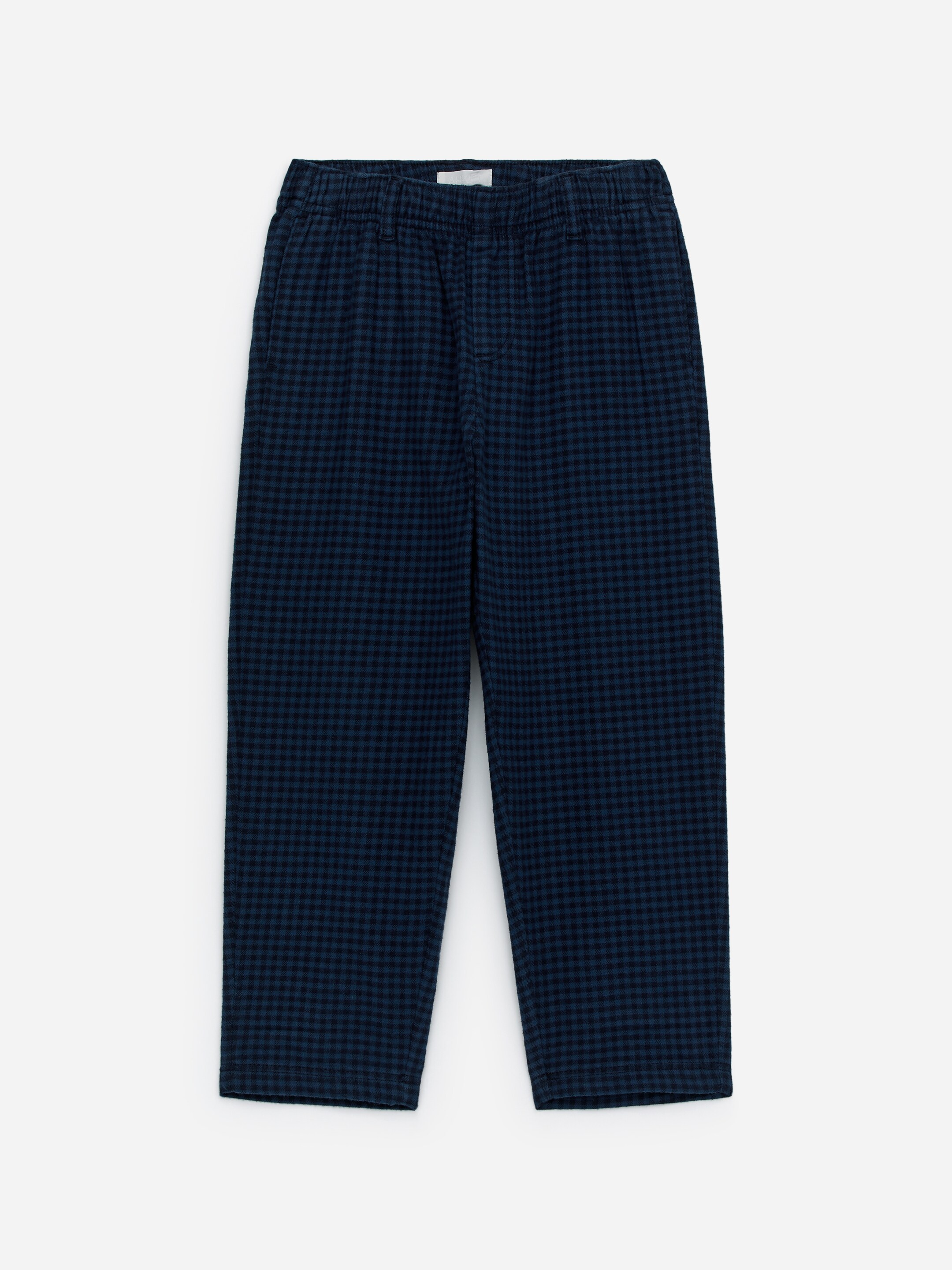 Visa större bild: Flanellbyxor - Mörkblå - BARN | H&M SE 1