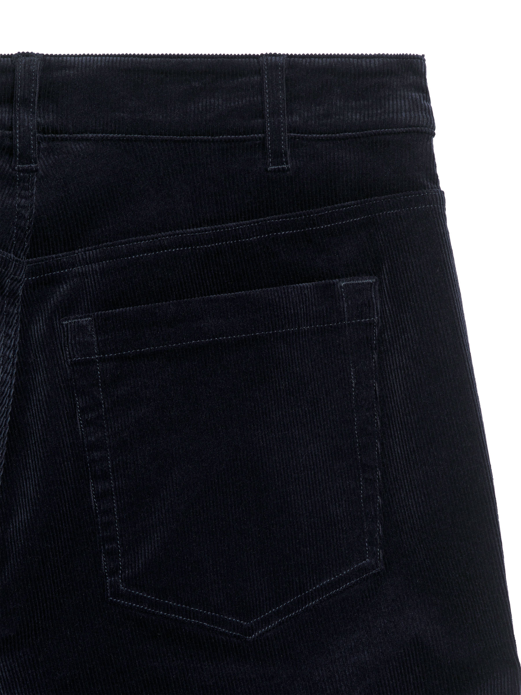 LUPINE Flared Corduroy Jeans - Dark Blue - Slim fit - Women - StillMedia/DescriptiveDetail - 3