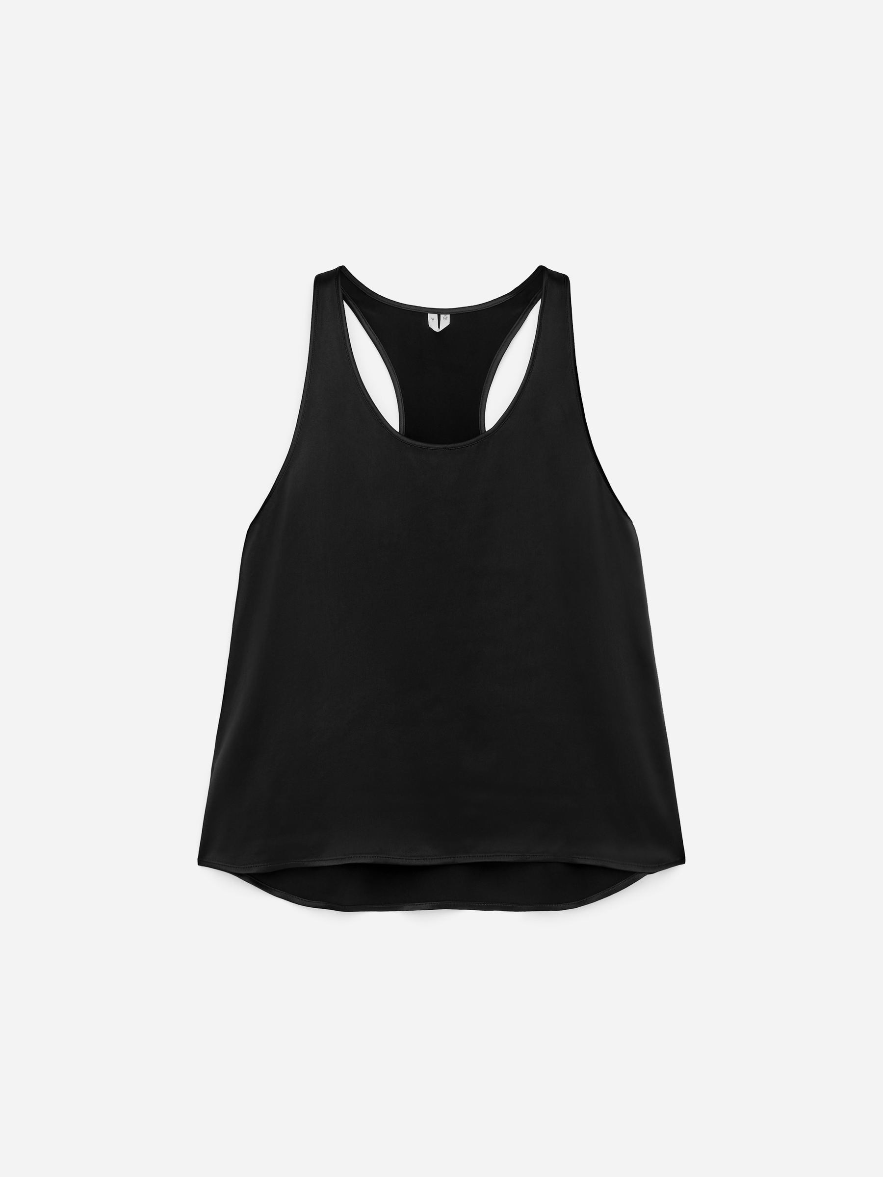 Sporty Satin Top - Black - Regular fit - Women - StillMedia/DescriptiveStillLife - 1