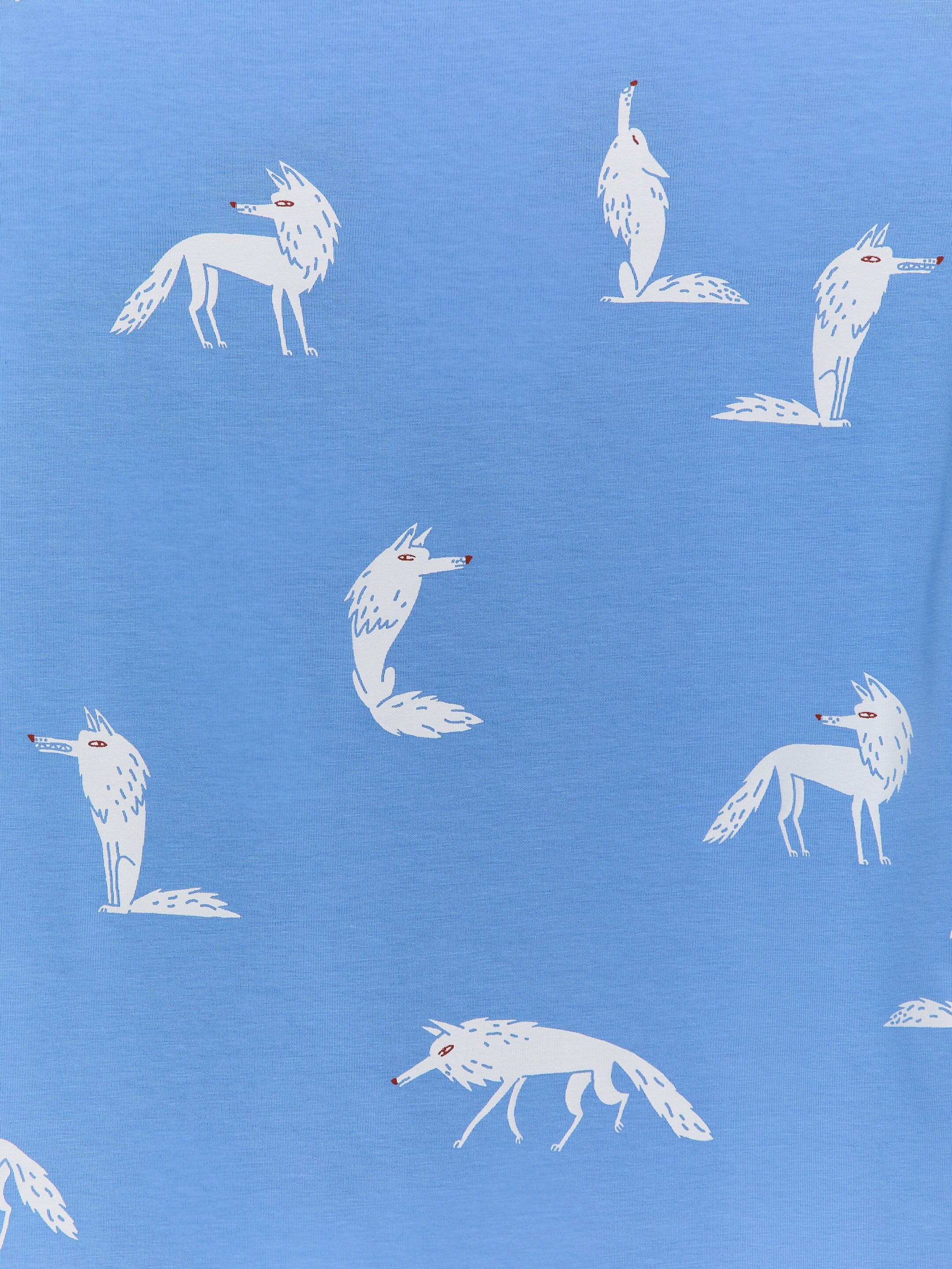 Zobrazit větší obrázek: Jersey pyžamový set - Modrá/Vlci - DĚTI | H&M CZ 3
