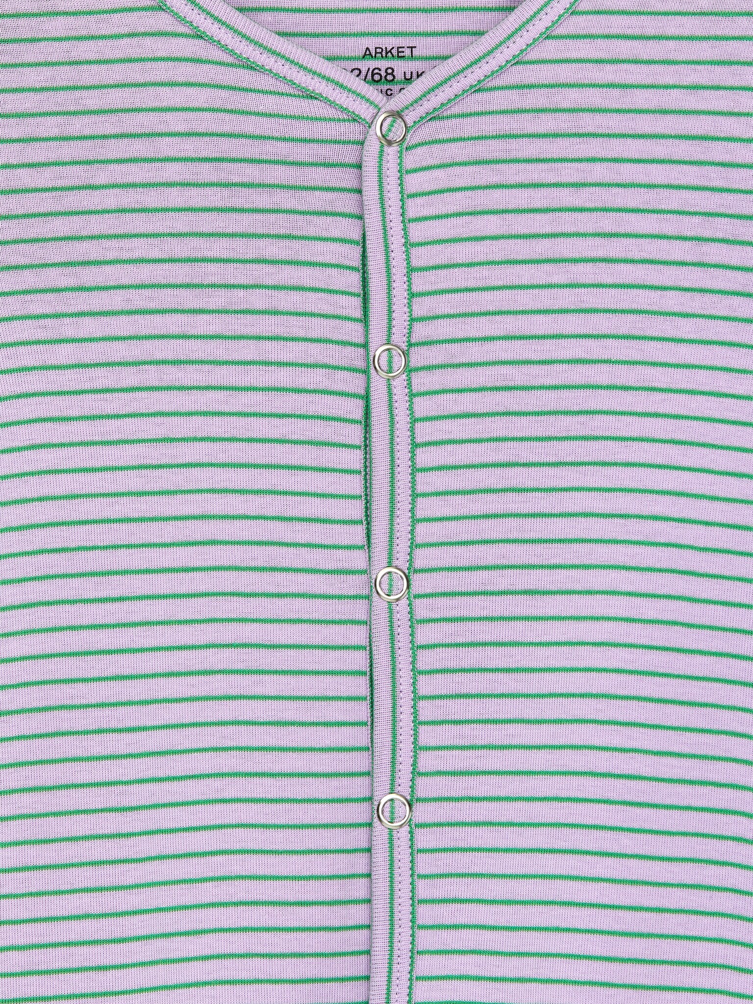 Pyjama aus Baumwolle - Lila/Grün/Flieder/Rot/Weiß/Blau - 3