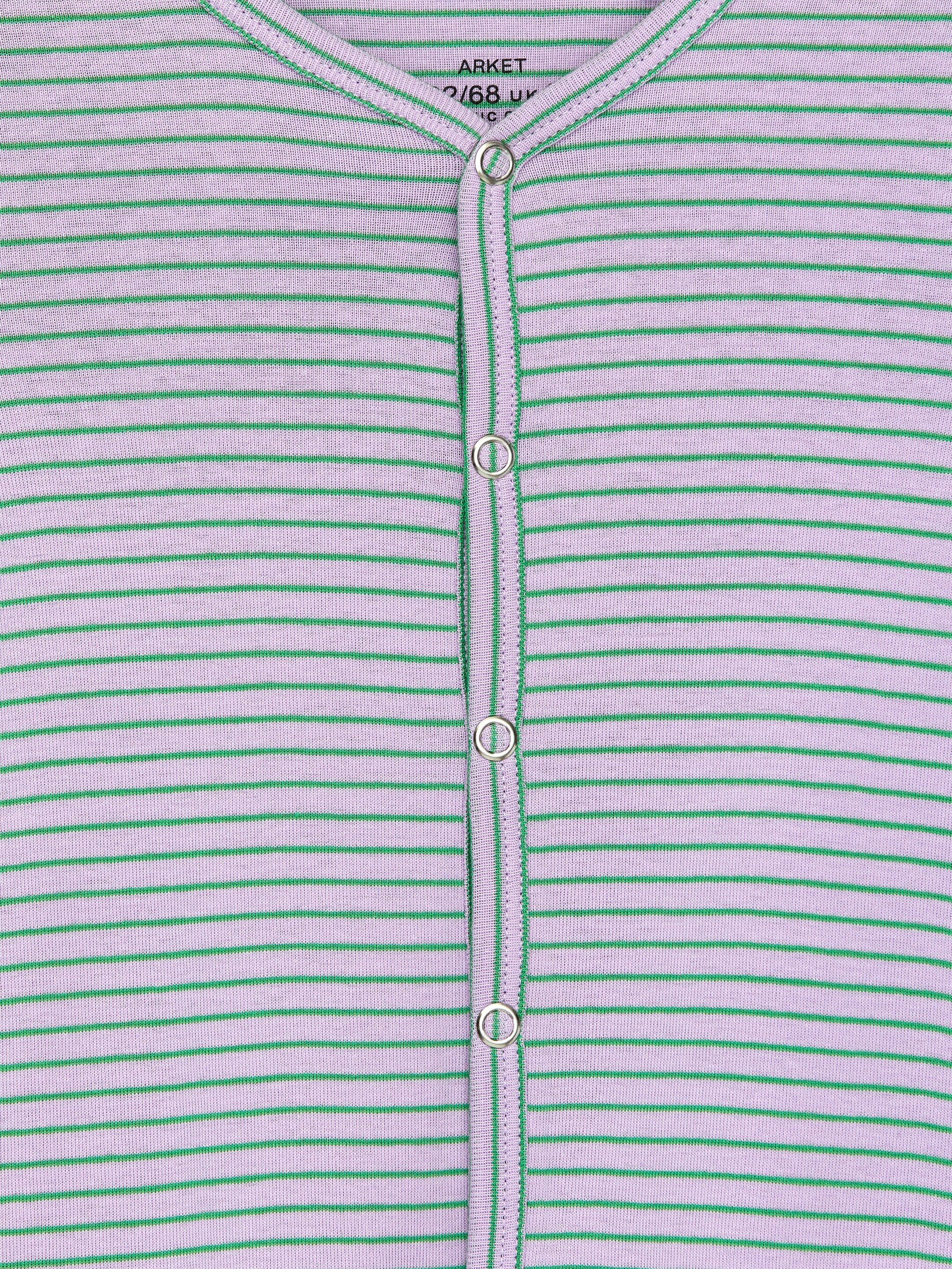 Zobrazit větší obrázek: Bavlněné pyžamo - Fialová/Zelená - DĚTI | H&M CZ 3